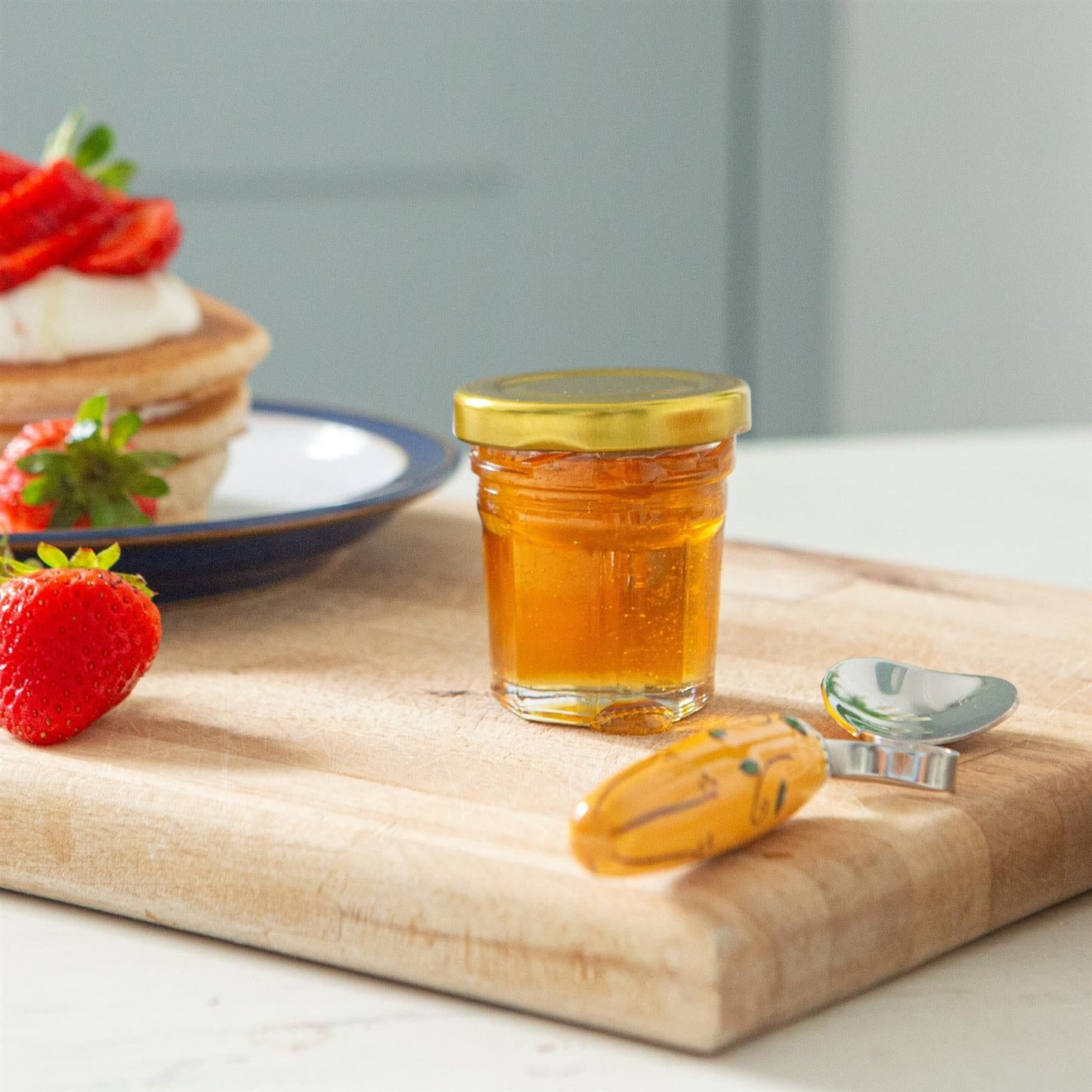 30ml Glass Jam Jars with Lids - Pack of 6
