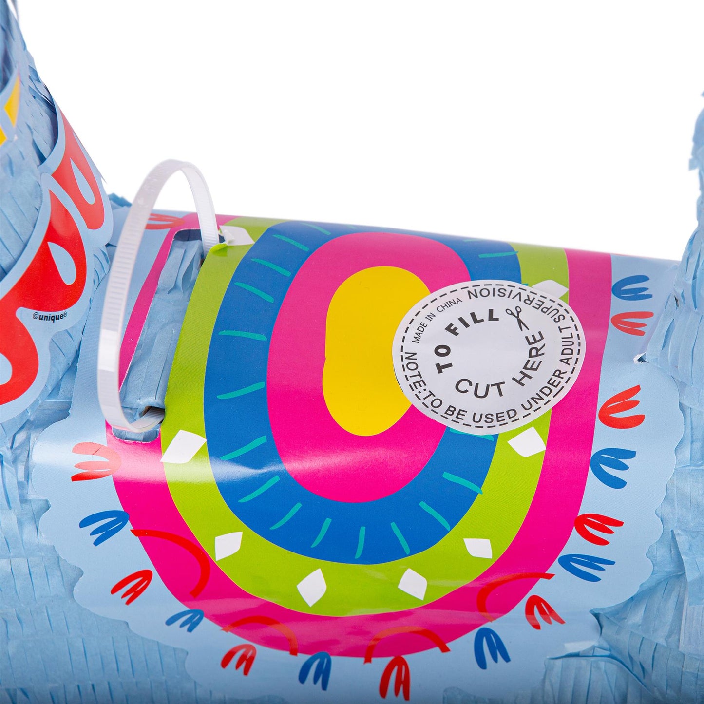 3pc Large Llama Pinata Set with Stick & Blindfold