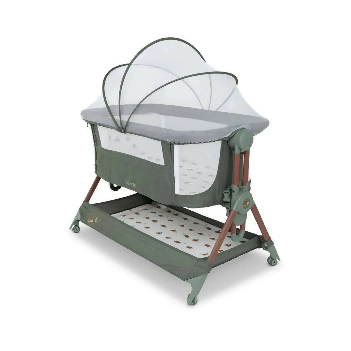 Cosatto Close to Me Folding Bedside Crib - Hoglet