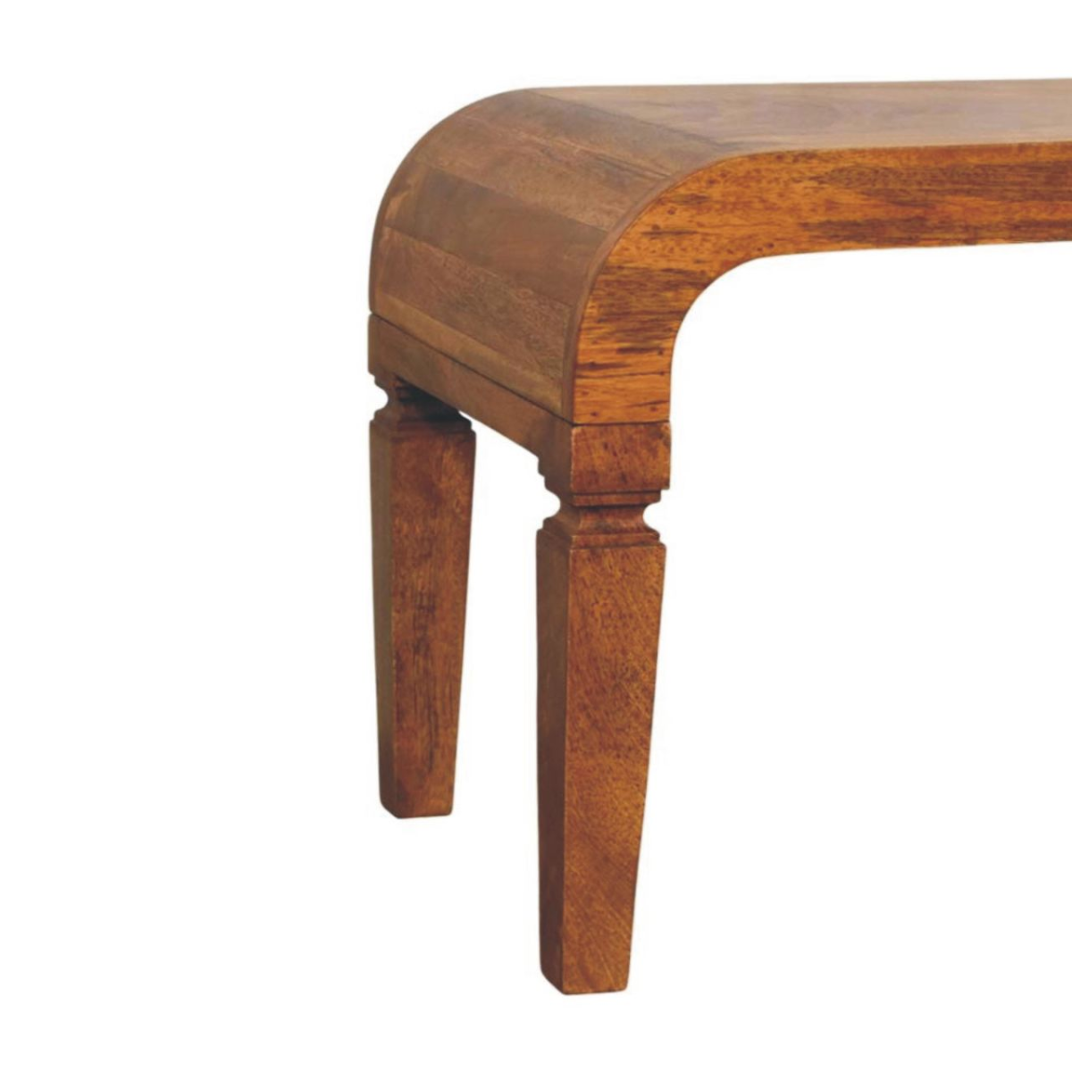 Artisan Furniture Solid Wood Arcus Coffee Table, Beige
