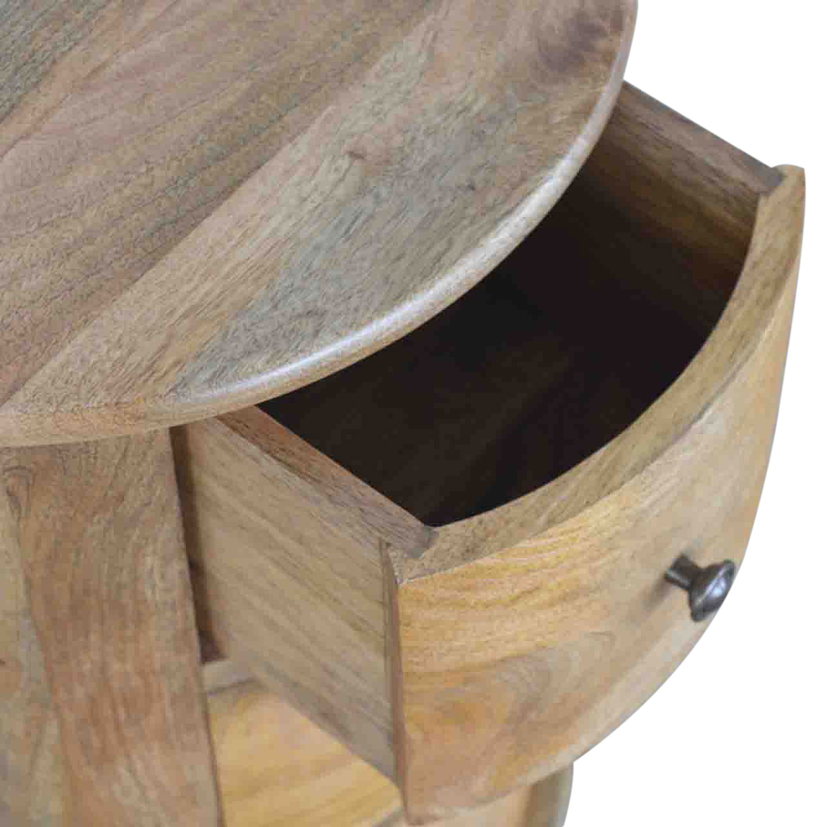 Artisan Furniture Solid Wood 3 Drawer Drum Chest