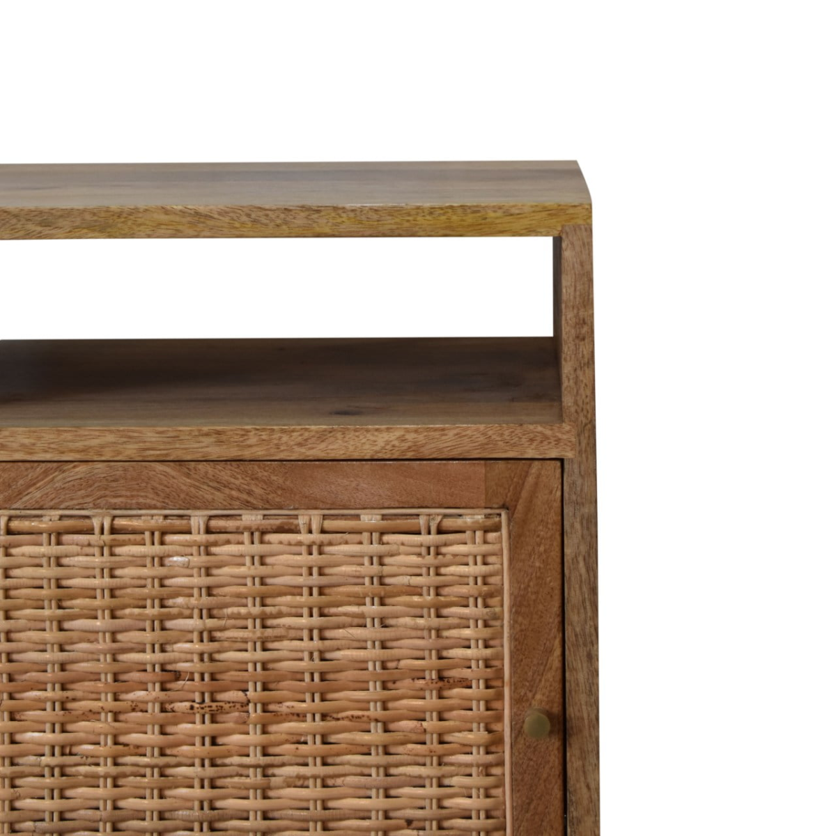 Artisan Furniture Solid Wood Knit Door Bedside
