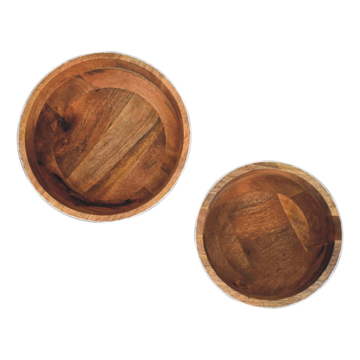 Artisan Furniture Serveware - Floral Resin Inlay Bowl Set