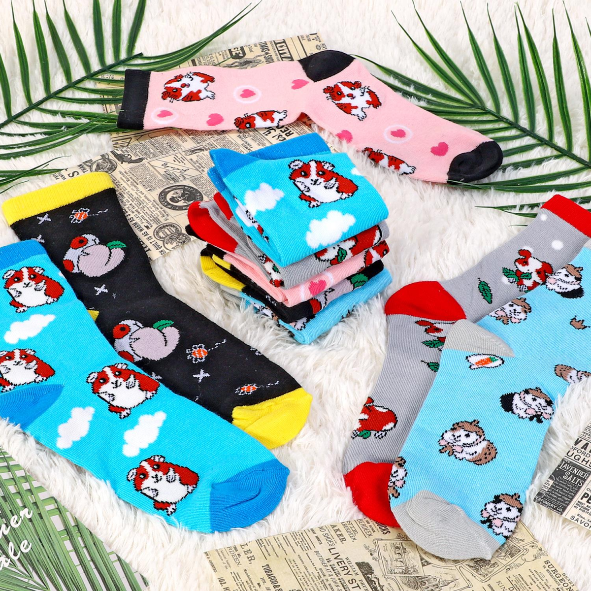 VINSANI GUINEA PIG SOCKS 5pk 1010415