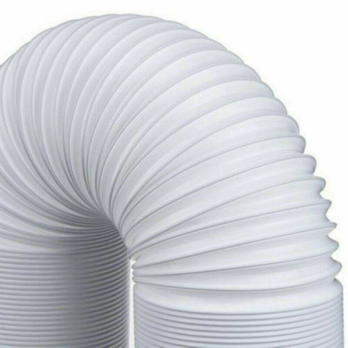 NEW 2M Flexible Air Conditioner Exhaust Pipe Vent Hose Duct Outlet UK