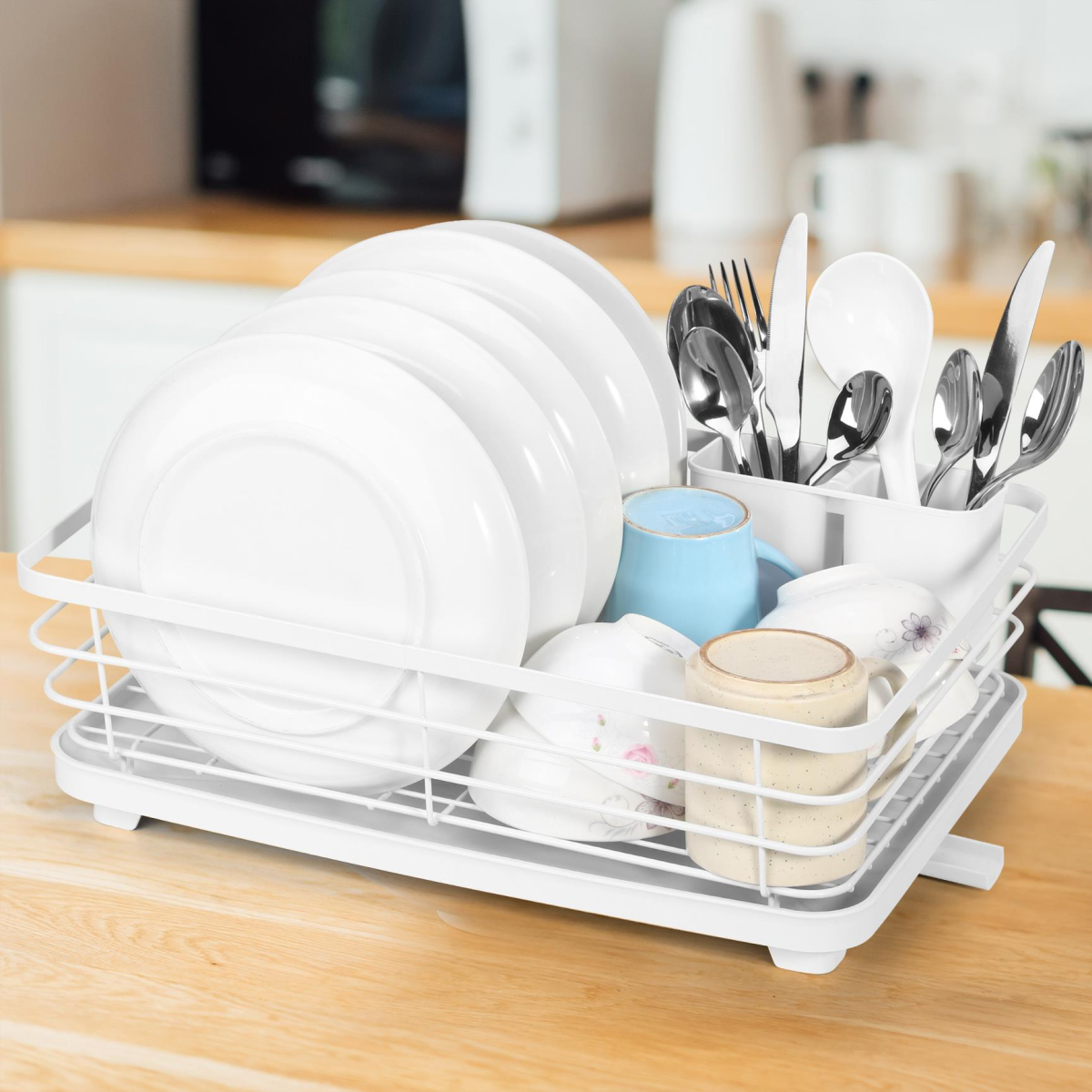 VINSANI WHITE DISH RACK 1010437
