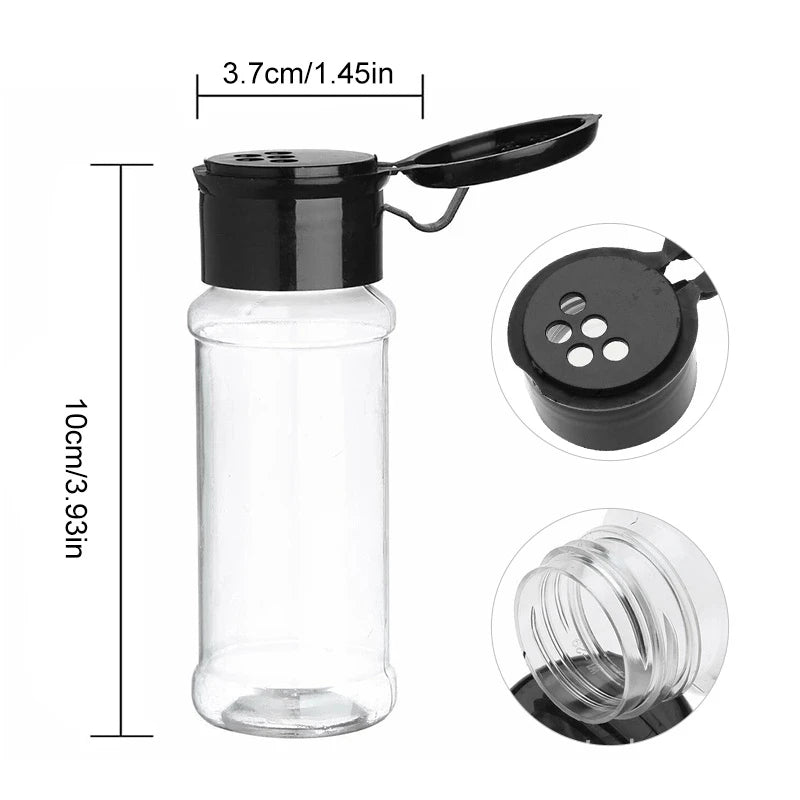 TCJJ Eco-Friendly Spice Jars Set - Organise Your Kitchen Efficiently