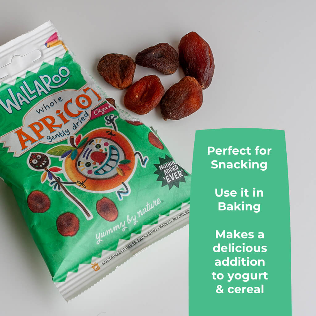 Organic Gently Dried Whole Apricots