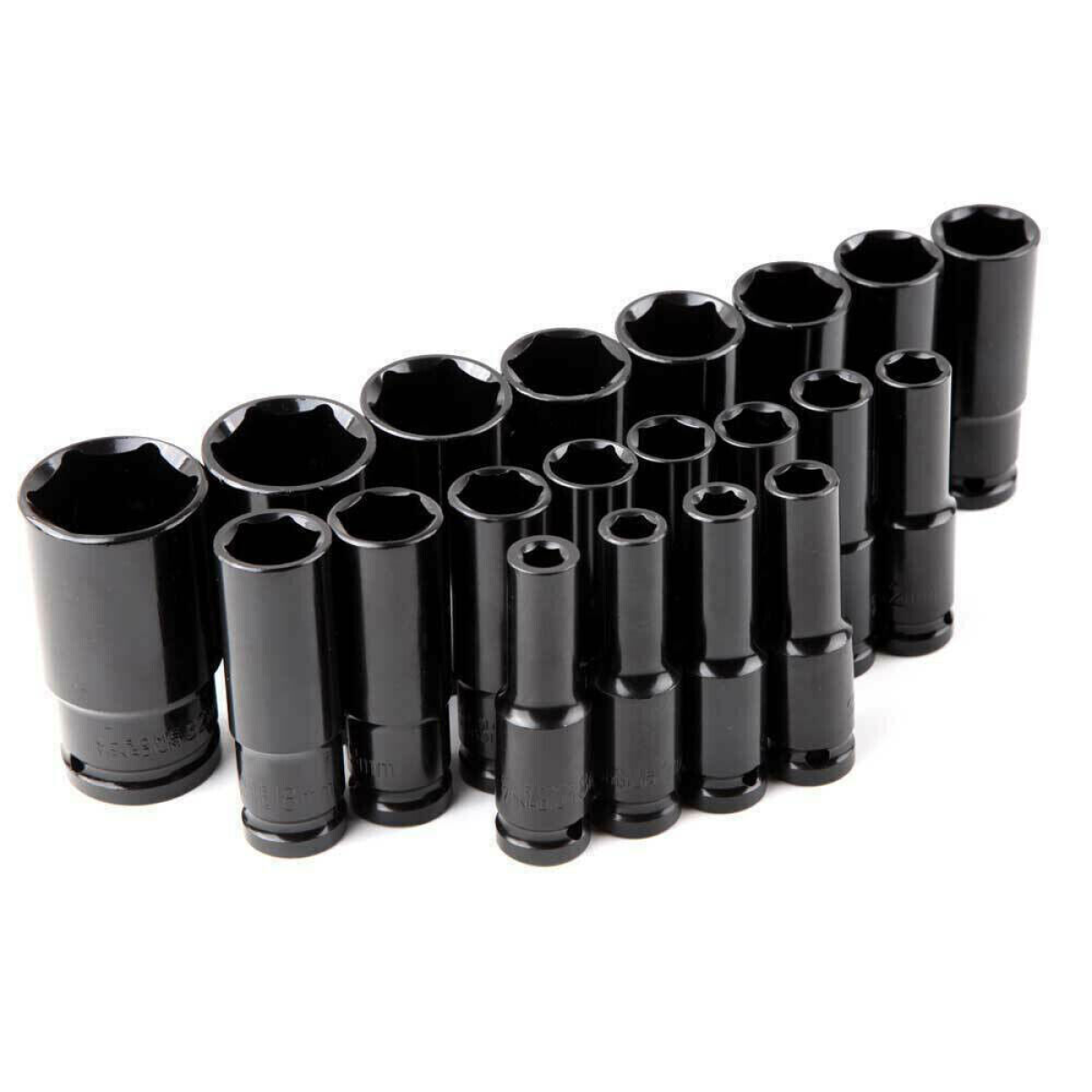 20PCS Deep Impact Socket Set 1/2 Inch Drive Metric 8 - 32mm Lifetime Warranty UK