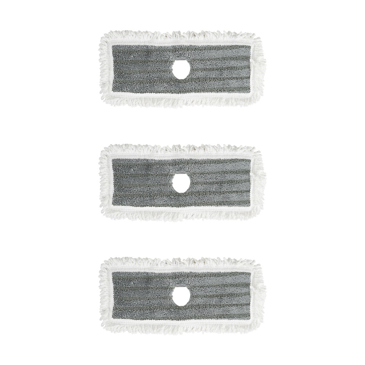 6 Packs Reusable Round/Rectangular Mop Pads Compatible with Sweeper Mops (Not Included)-Size 1