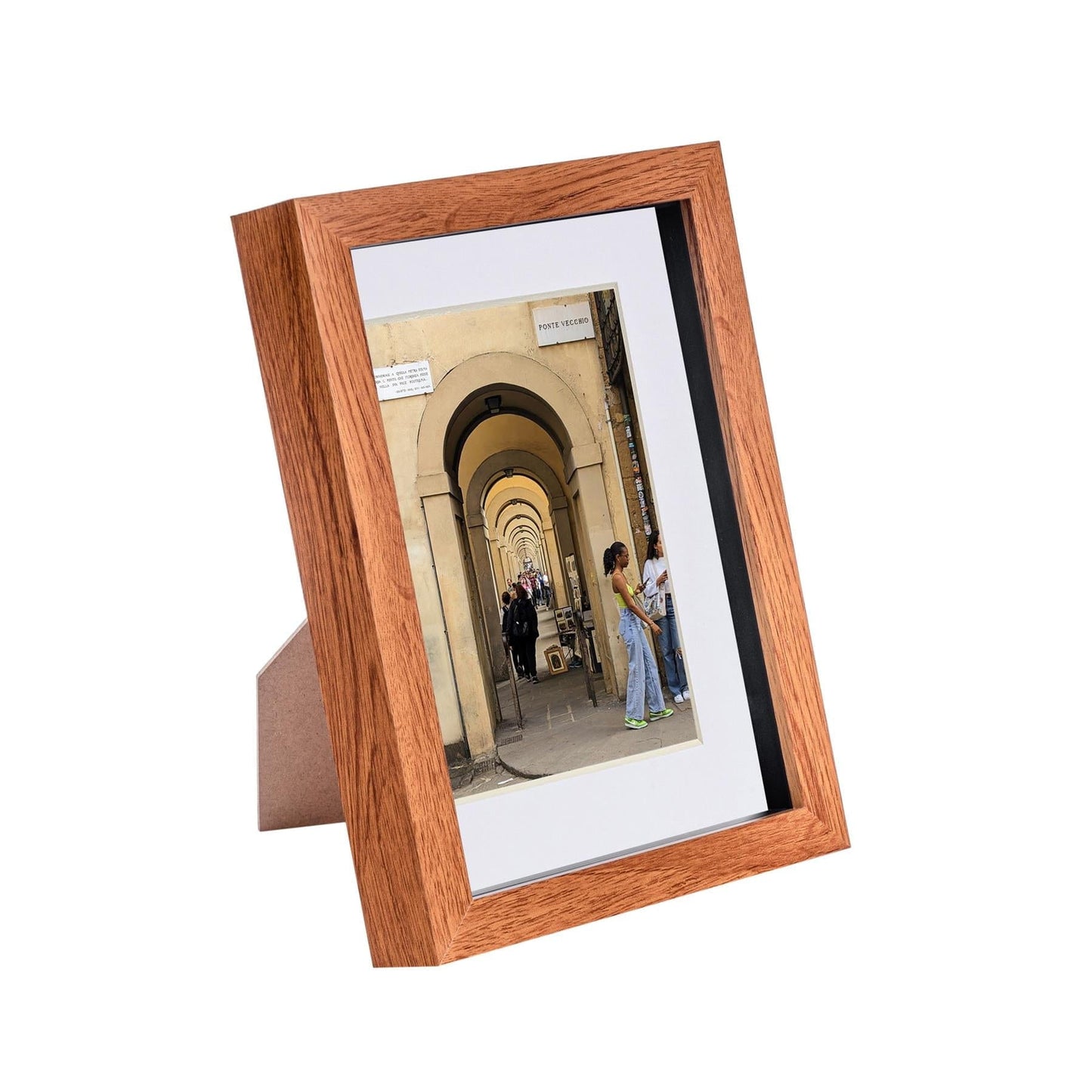 A5 (6" x 8") 3D Box Photo Frame with 4" x 6" Mount