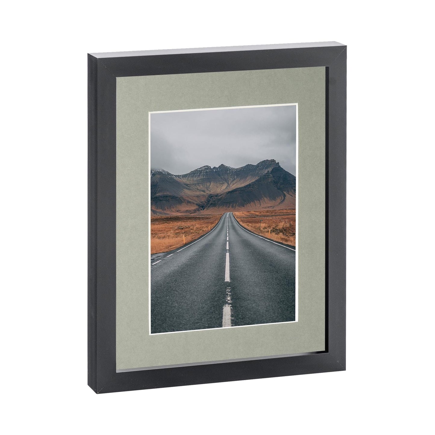 Black 8" x 10" Photo Frame with 5" x 7" Mount