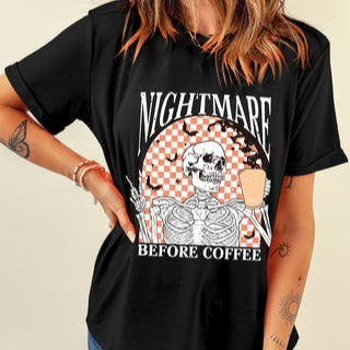 3D Digital Printing Casual Round Neck Short Sleeves