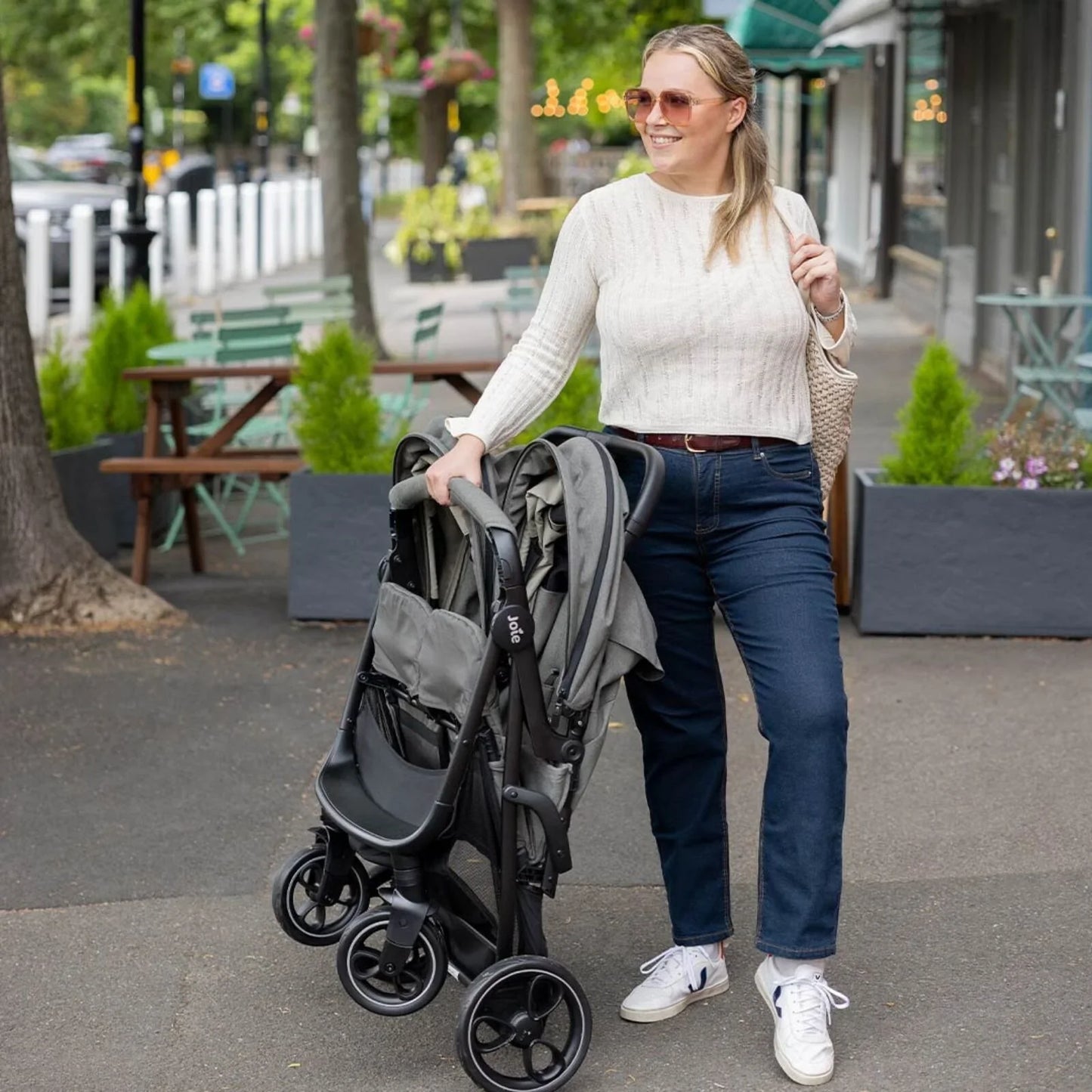 Joie Estrella Signature Double Stroller - Eclipse