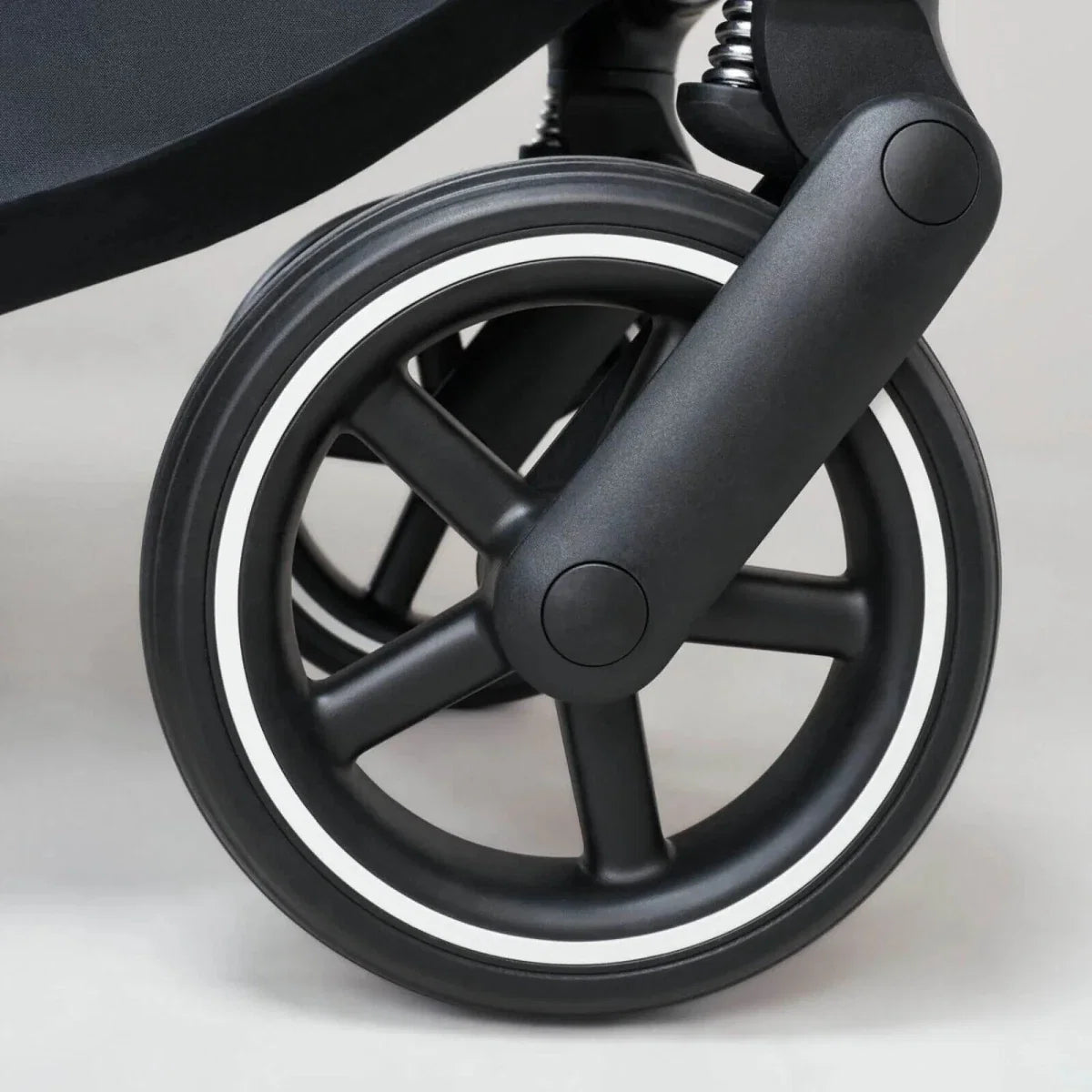 Cybex EOS Lux Silver 2-in-1 Pushchair - Moon Black