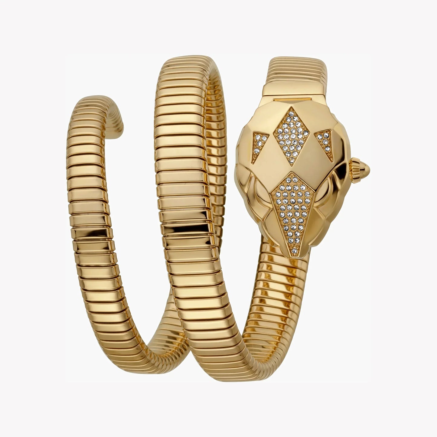 Just Cavalli Women's Gold Stainless Steel Watch, Champagne Dial | Jc1l073m0025