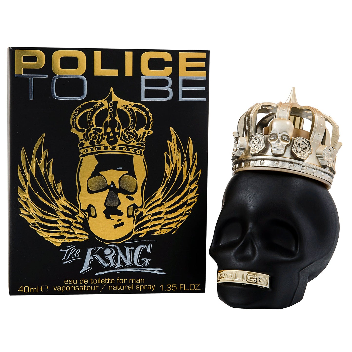 Police To Be The King Eau de Toilette 40ml Spray Men's Fragrance
