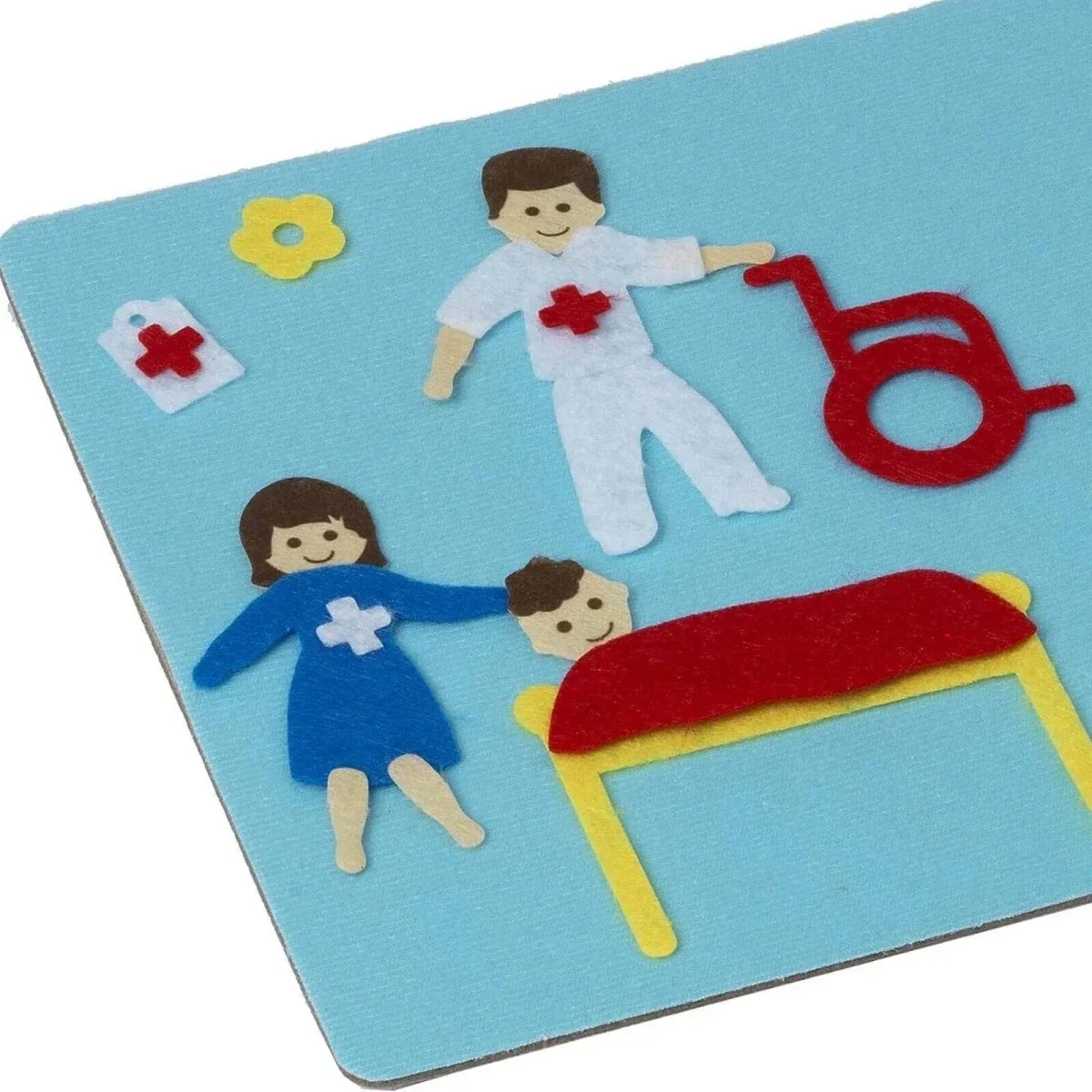 Fuzzy Felt Retro Classic - Hospital