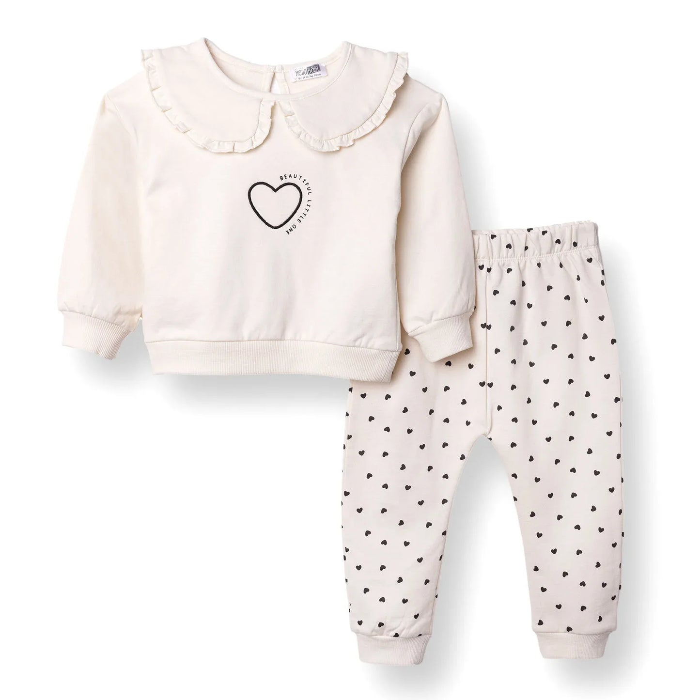 HelloBaby Jogging Set - Ecru