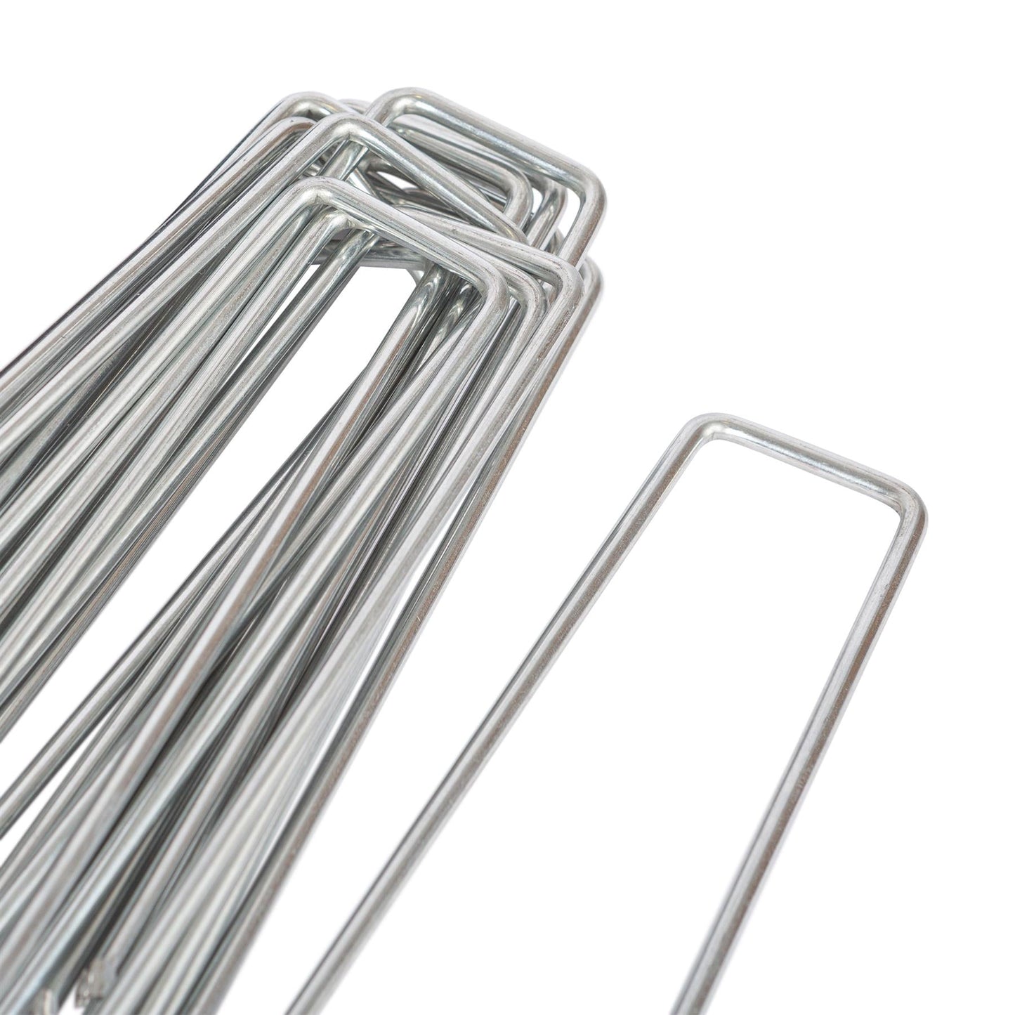 U-Shaped Weed Control Membrane Pegs - 6" (150mm)