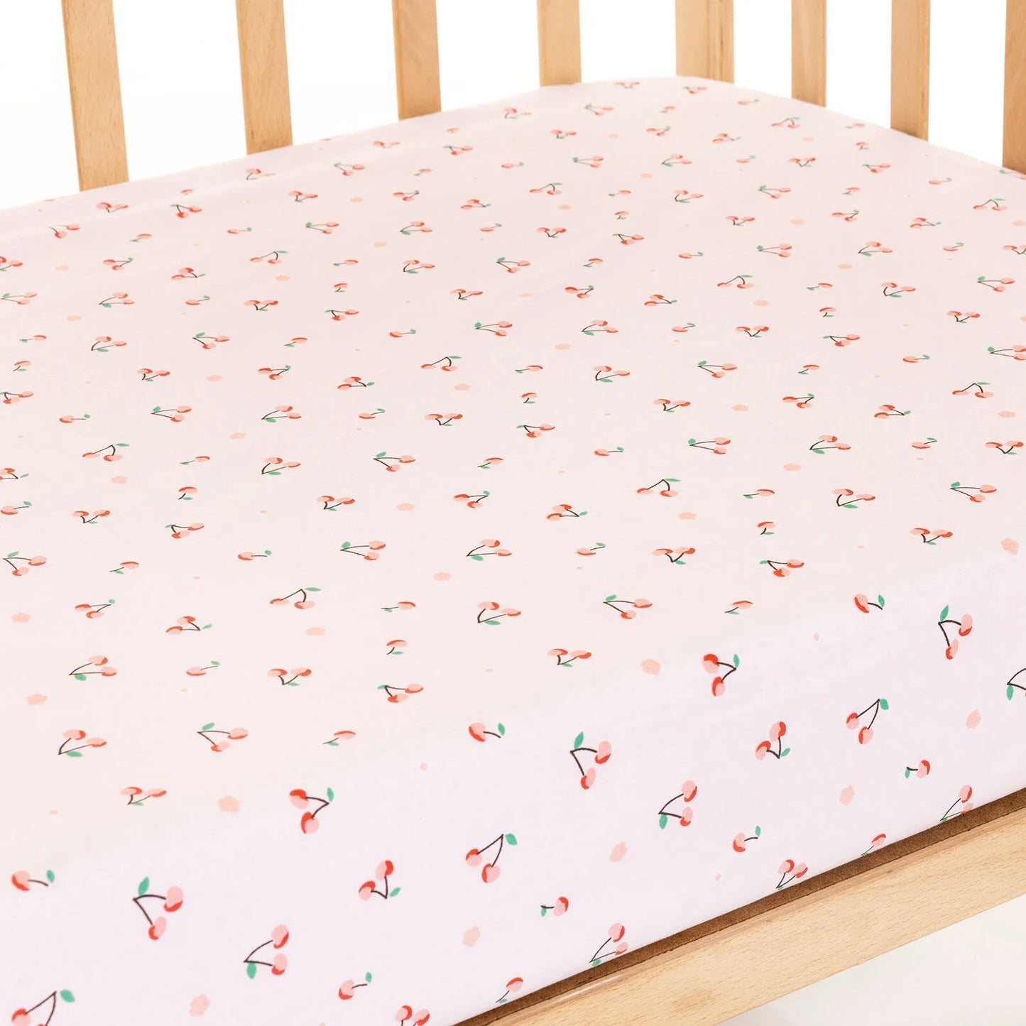 Little Dreams Girl Baby Crib Sheet - Pink
