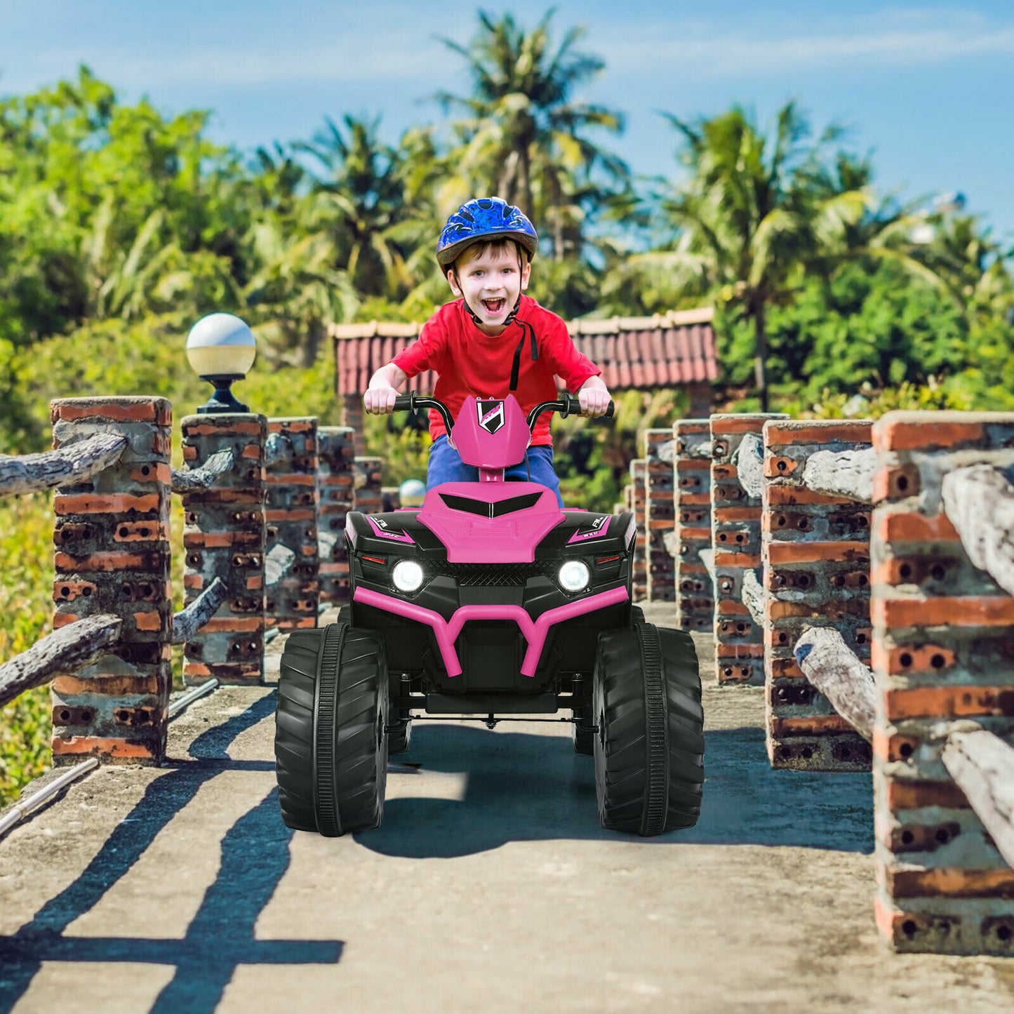 12v Electric Kids Ride On ATV / Quad Bike-Black