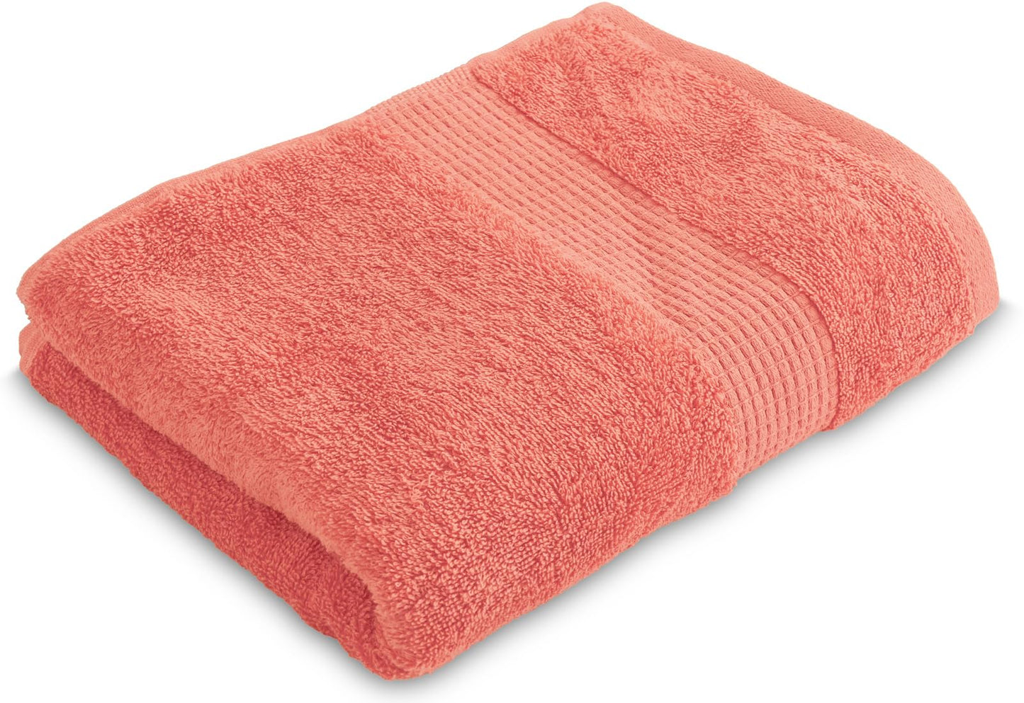 Le linge de Jules Bath Towel 90 x 150 cm 100% Cotton 450 g/m² Coral