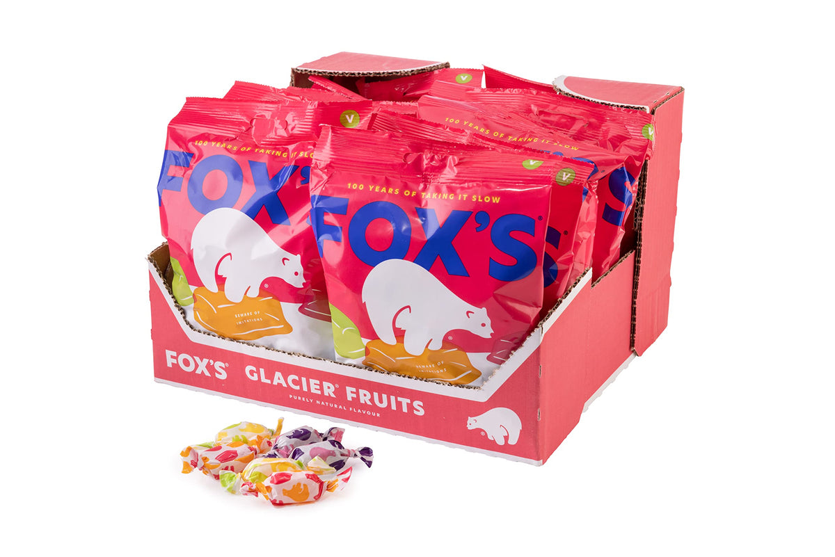 Fox's Glacier Fruits 200 g (Pack of 12)