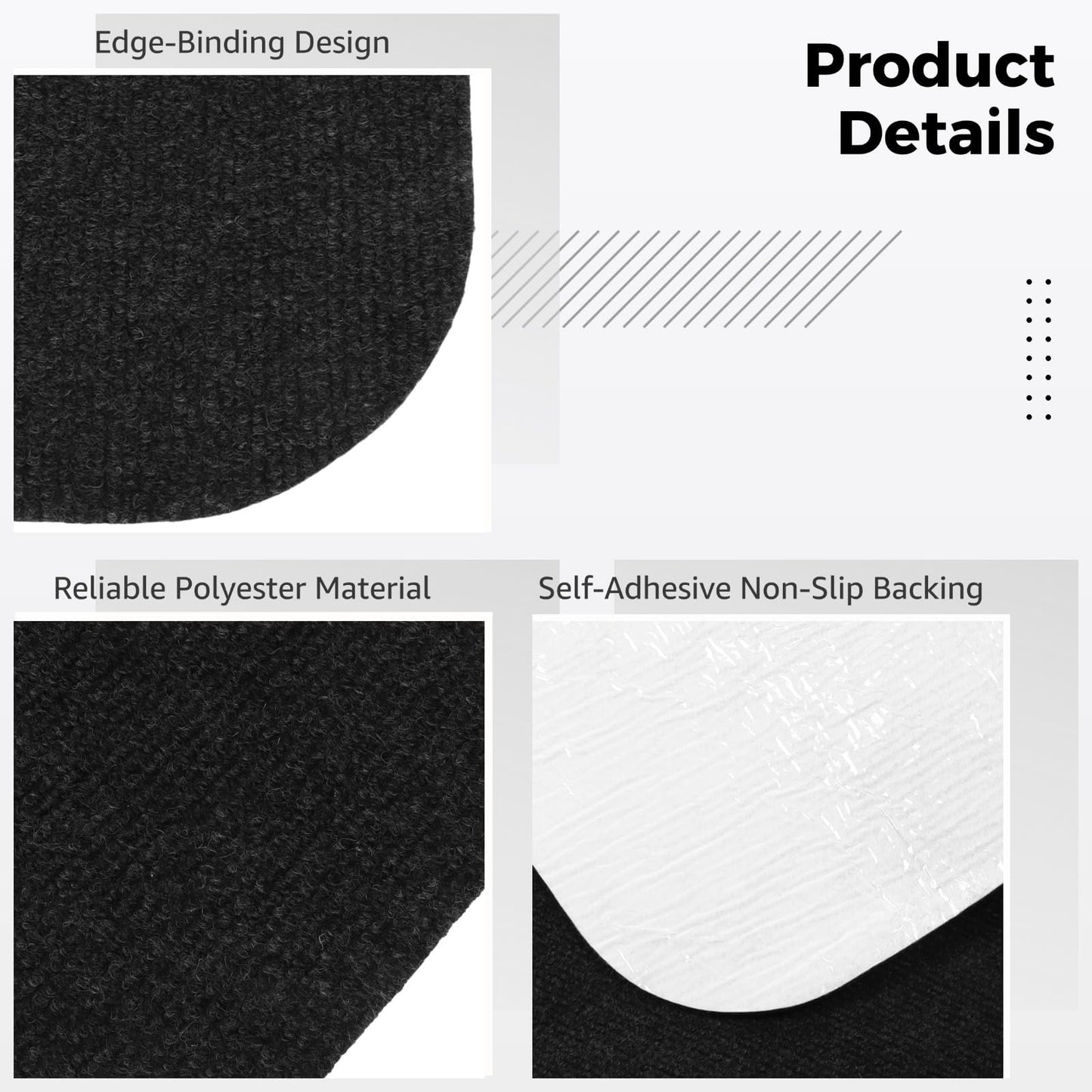 Office Chair Mat for Hardwood Floor, Non Slip Desk Mat for Rolling Chair