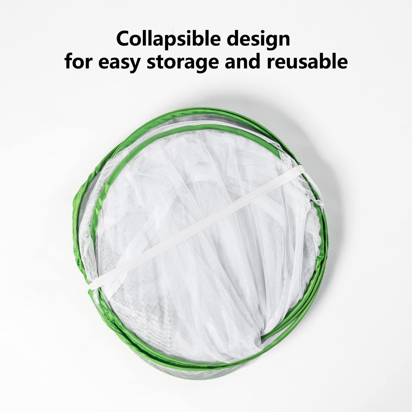 36" Outdoor Mesh Plant Enclosure, Plant Cover for Pests, Bird and Pest Protection Guard for Fruit, Vegetables, Flowers and Herbs Pop-Up Cage 24 x 24 x