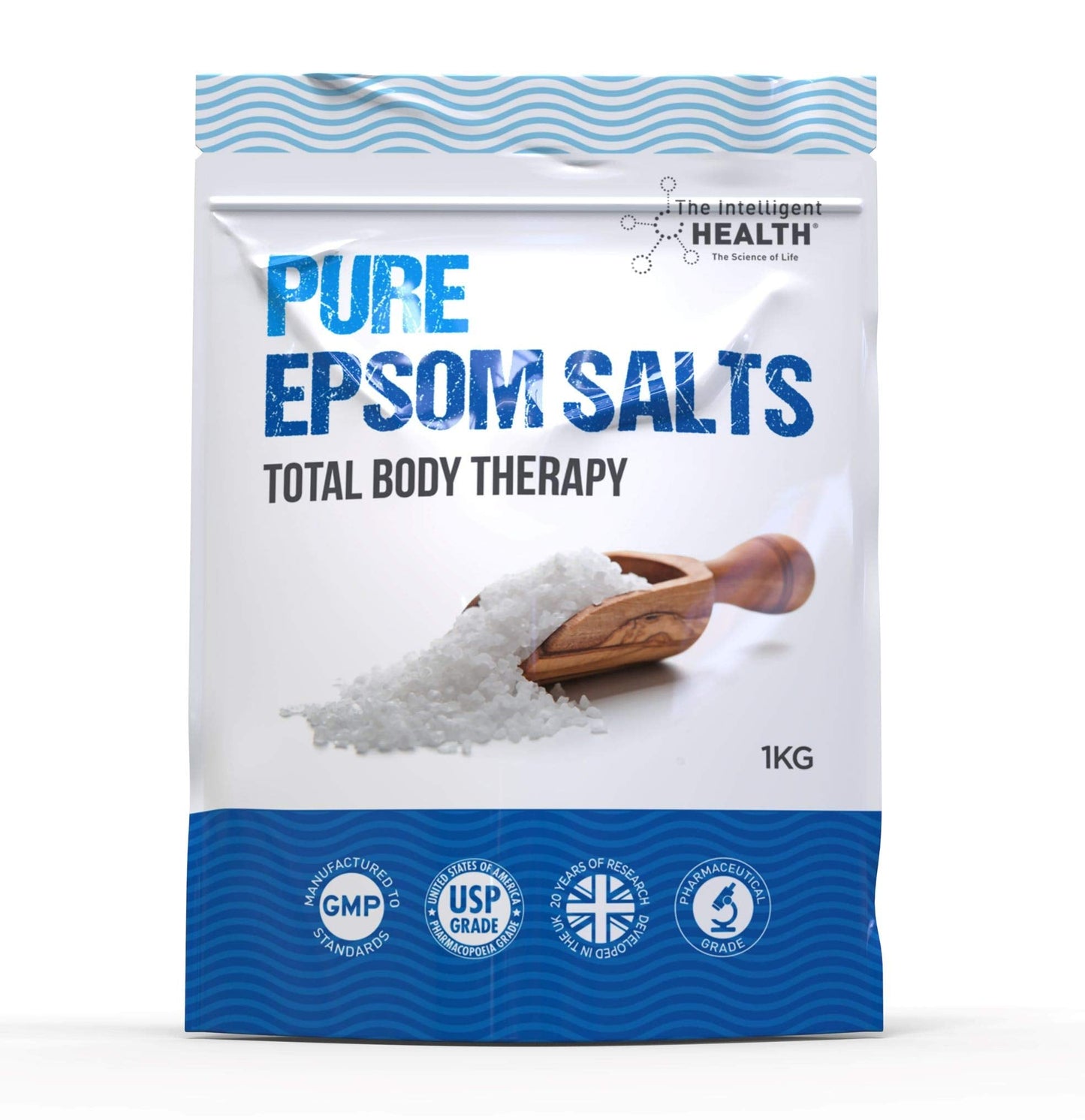 Pure Epsom Salts | Magnesium Sulphate Bath Salt (3kg Pack)