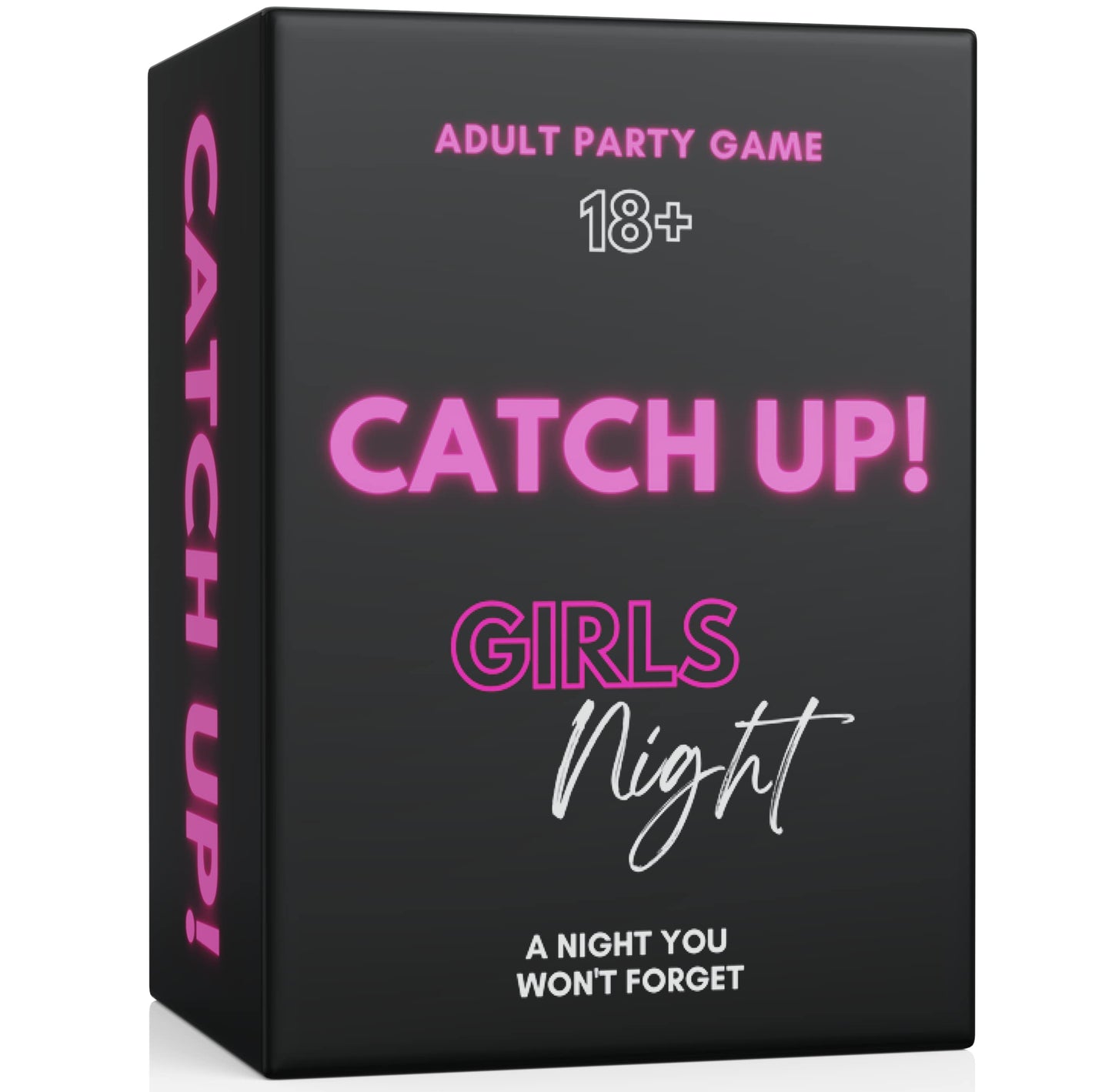 Catch Up! Girls Night 18+ Party Game - Spicy Thought Provoking Conversation Cards for Fun Girls Nights, Bachelorette and Adult Birthday Parties