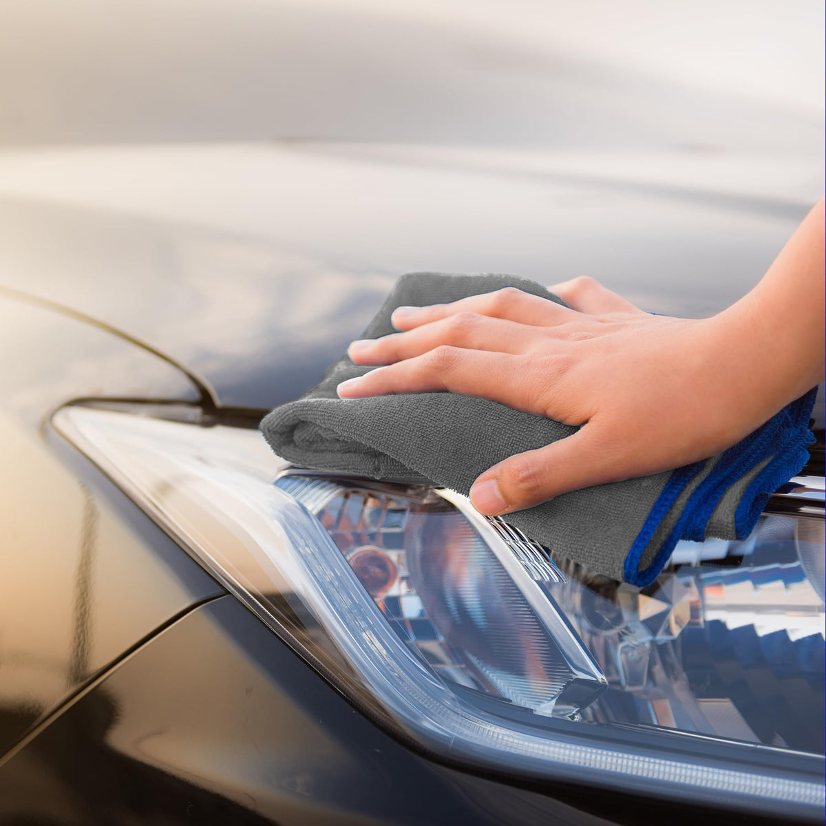 Goodyear Microfibre Wash and Dry Cloth Large Specially designed microfibre cloth for washing and drying your vehicle |Dual purpose |Microfibres