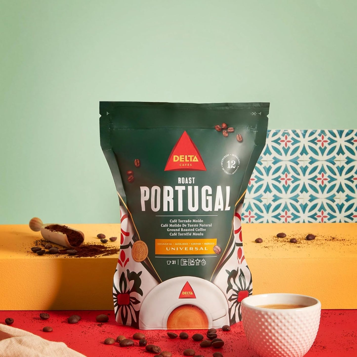 Delta Cafes Portugal Ground Roasted Coffee 220g