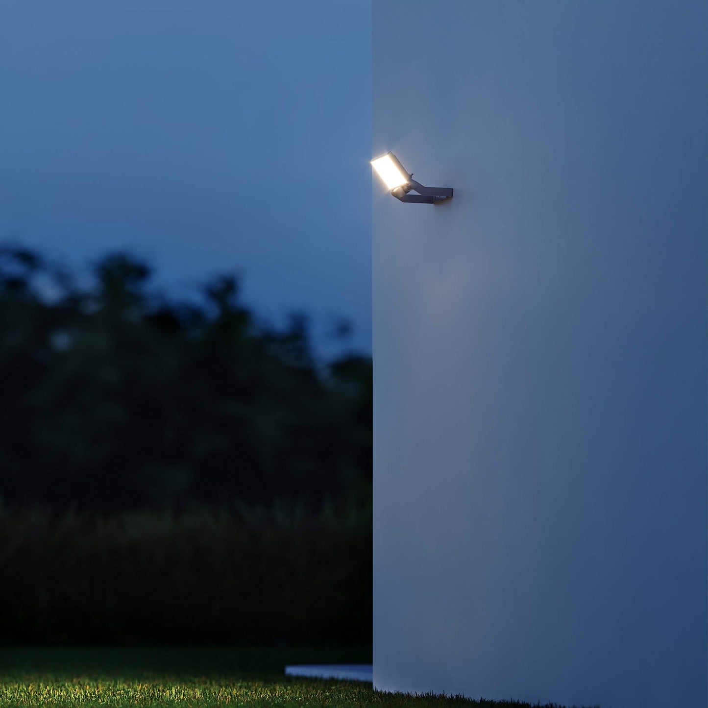 Steinel LED Outdoor Floodlight XLED ONE S Anthracite, 180 Motion Detector, 18.6 W, 2050 lm, Warm White, Aluminium