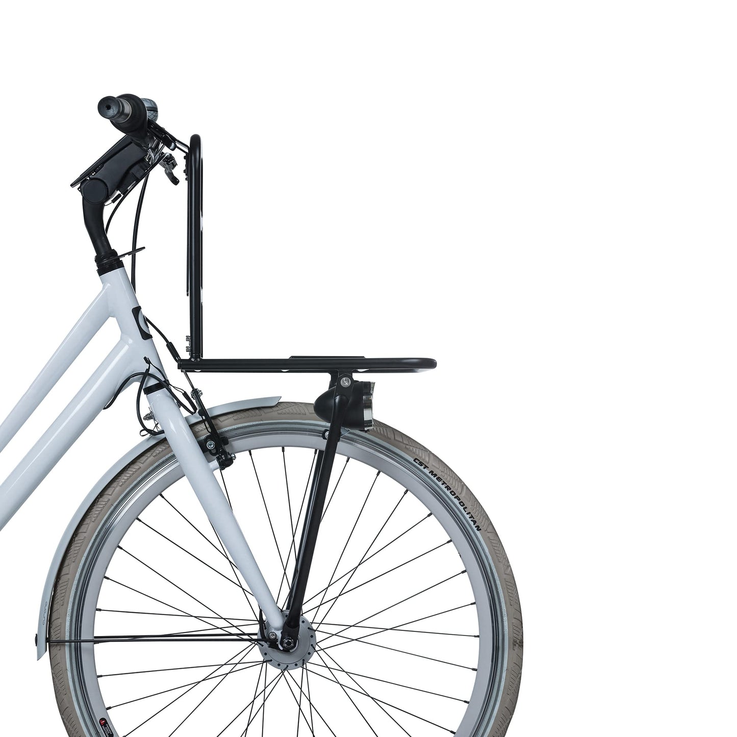 Basil 148027 Memories Front Carrier with Bars, 21-31.8 mm, Black, One Size