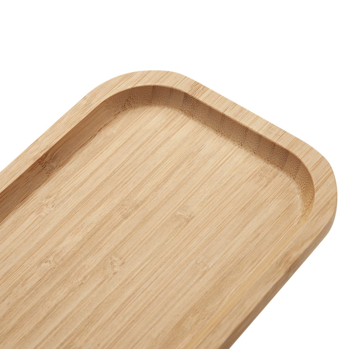 Bamboo Dressing Table Tray, Bathroom Countertop Tray, Toilet Tank Tray, Bathroom Tray for Organizing and Decorating Home, 20 x 13 x 2 cm
