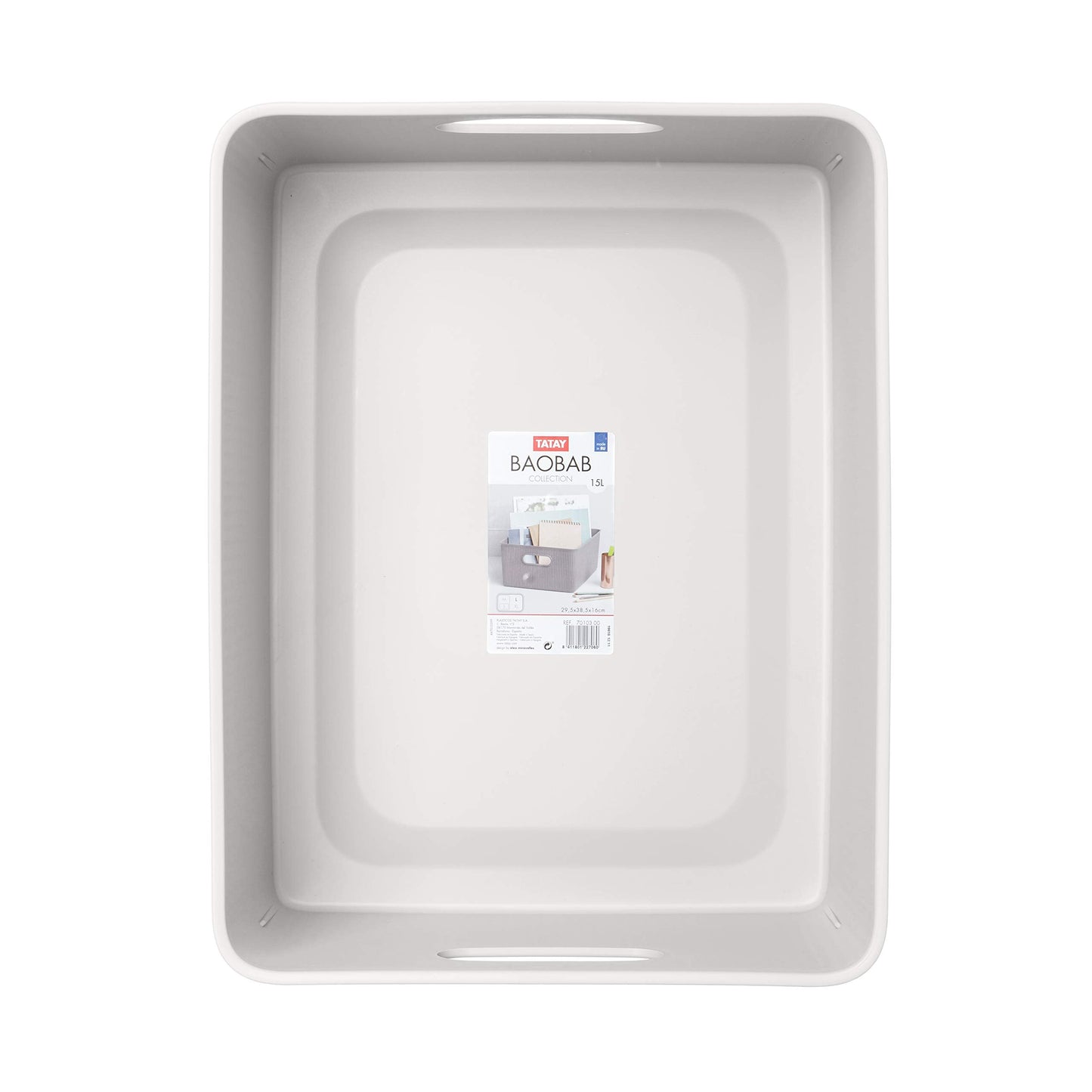 TATAY Storage Basket Baobab BPA-Free Compact Versatile Design