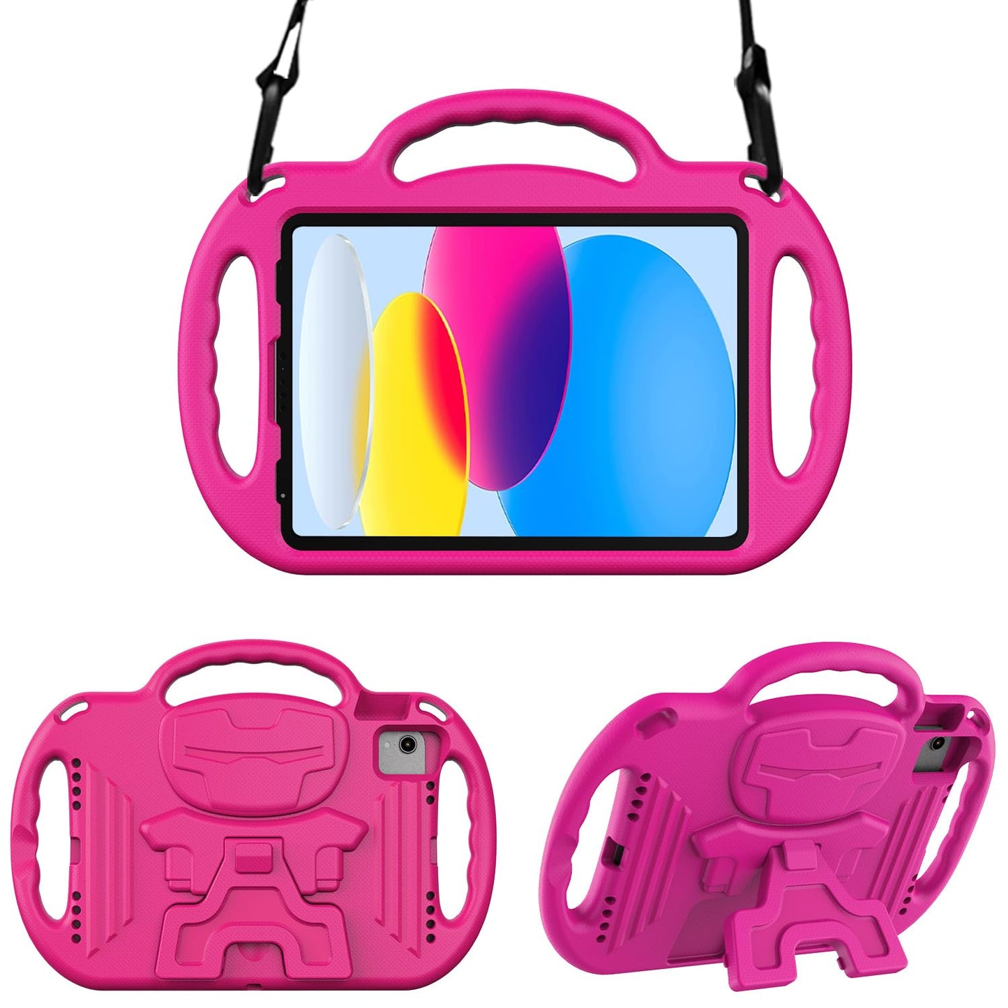 Surom Kids Case for New iPad A16 11th Generation 11-inch 2025/10th Generation 2022 & Air 11" (M3/M2) 2025/2024 & Air 5th/4th Gen & Pro 11, Shockproof