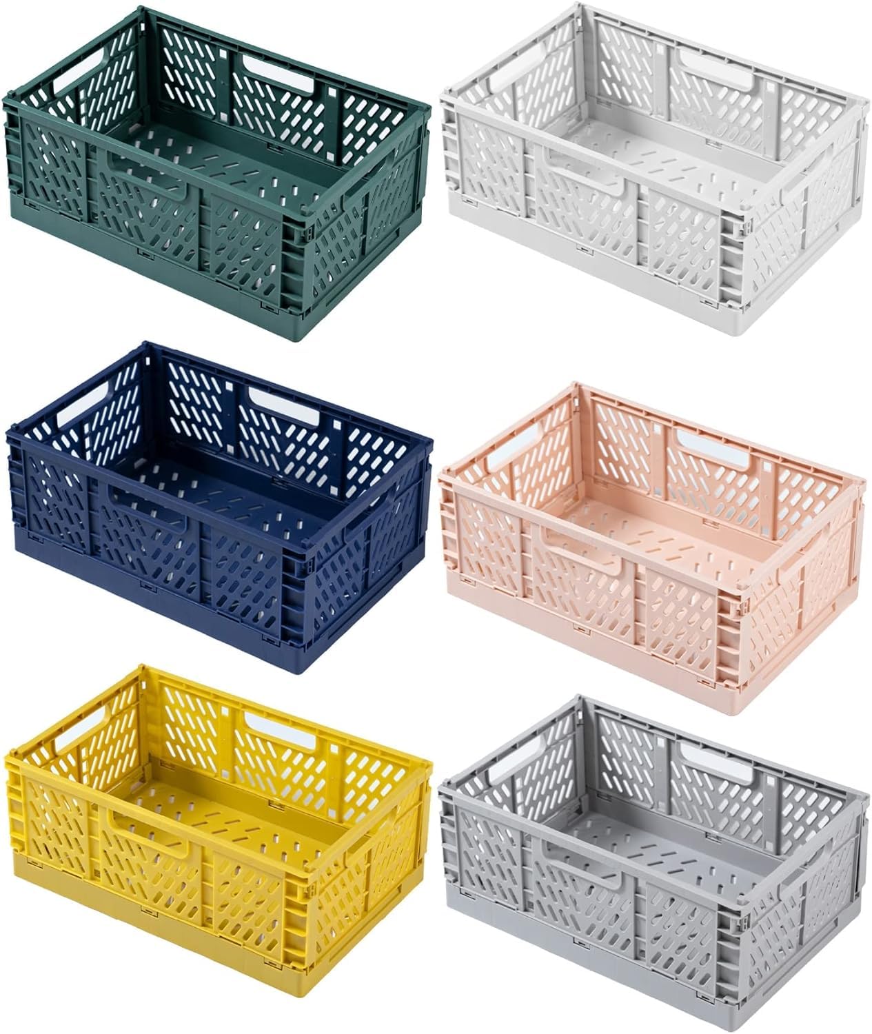 YisheenHome Collapsible Storage Box, 42.5×28.5×16.5cm