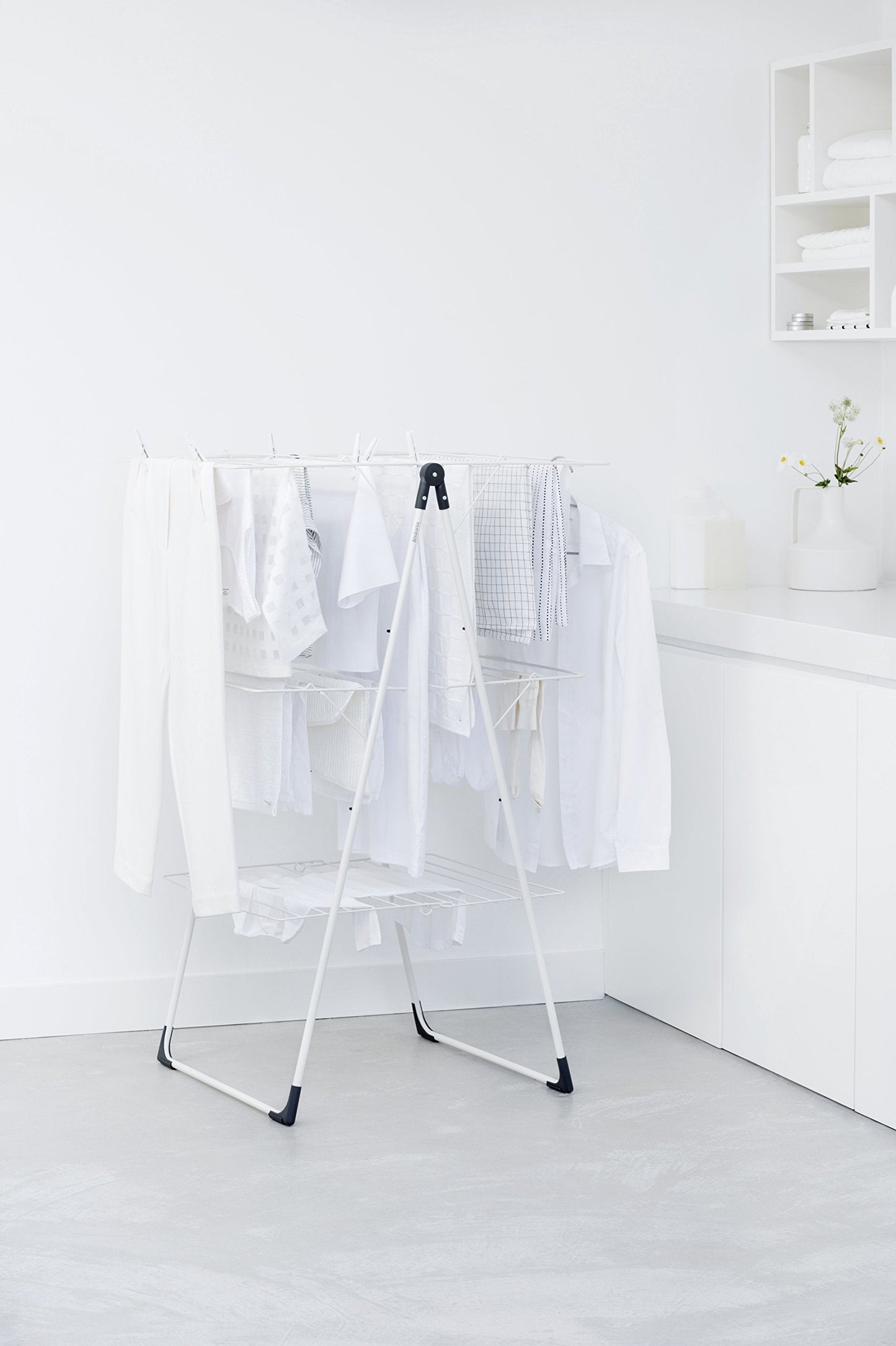 Brabantia Tower Drying Rack, 23m - Ivory