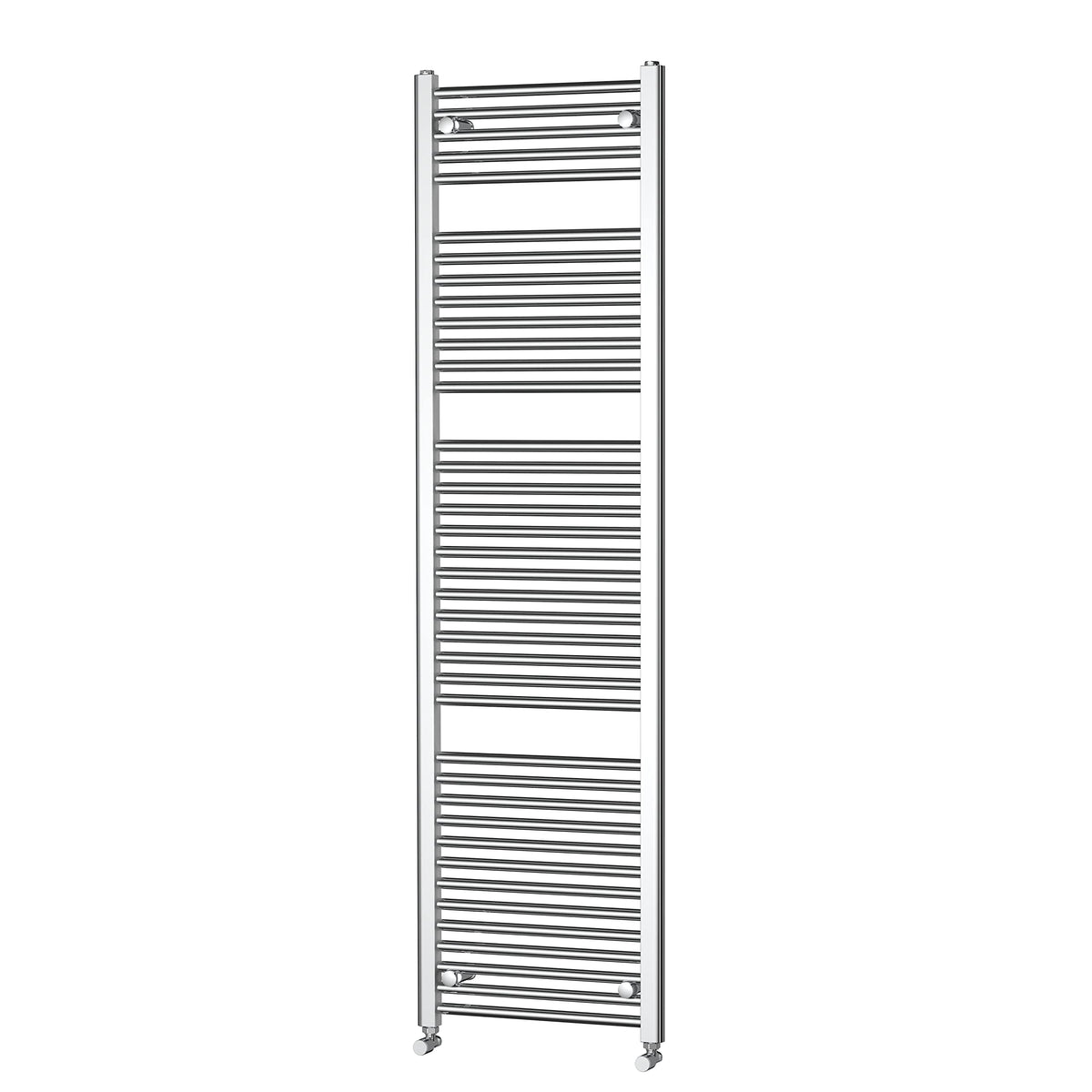Warmehaus 1800x500mm Chrome Bathroom Heated Towel Rail Radiator Straight