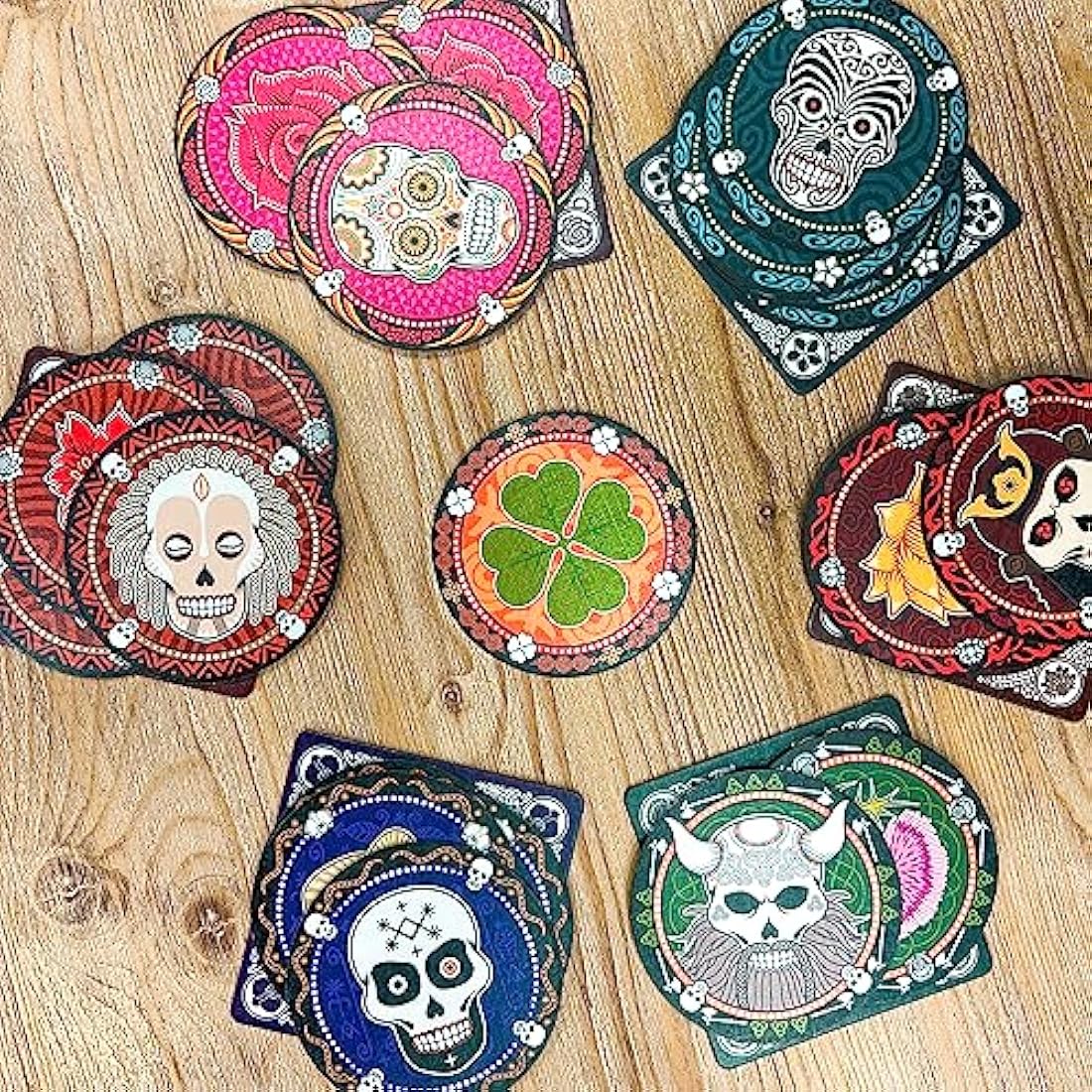 Asmodee | Skull | Bluffing Card Game | Party Game | Ages 10+ | 3-6 Players | 20-30 Minutes Playing Time