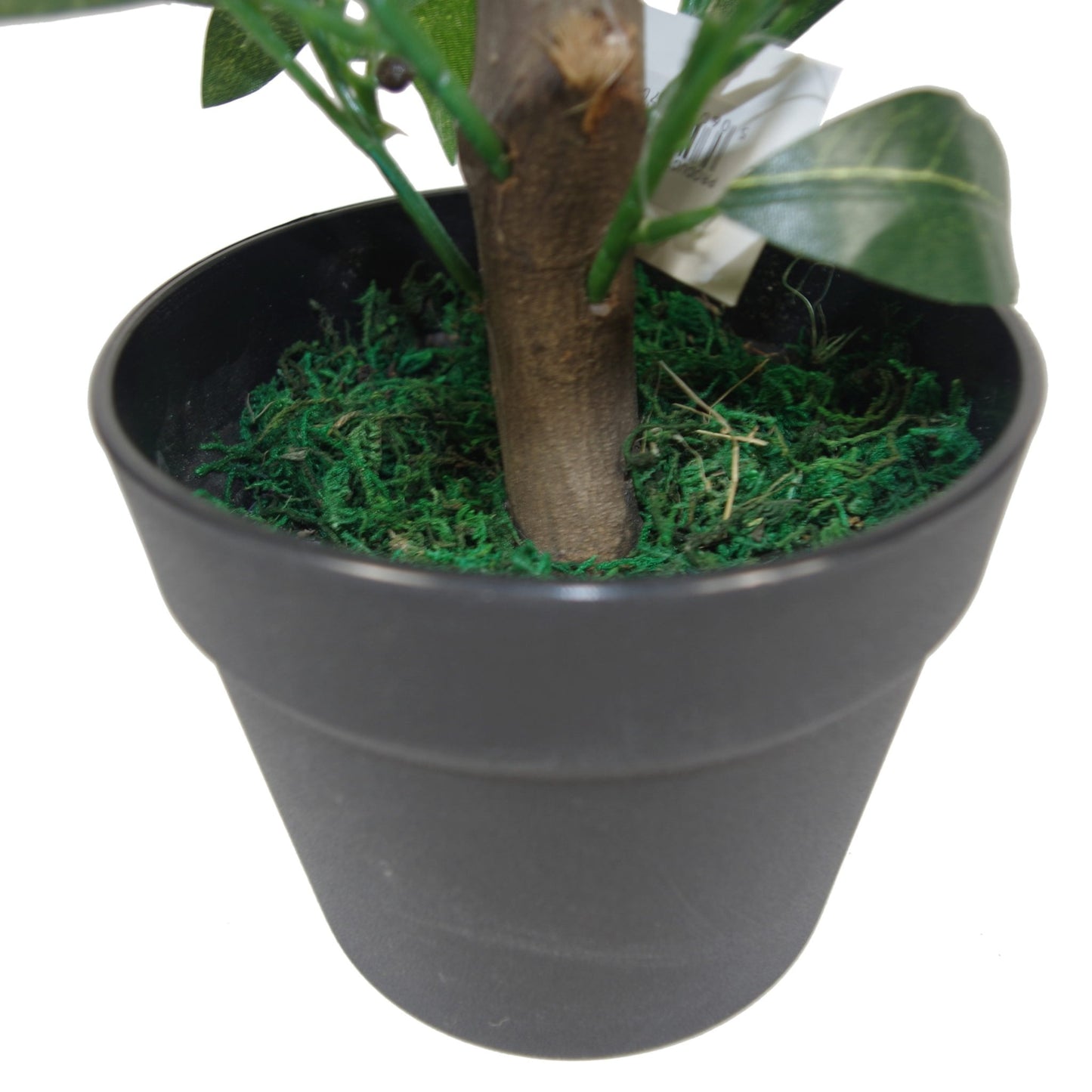 Leaf Design UK Pair of Artificial Bay Topiary Ball Trees, Mixed Materials, Green, 50cm