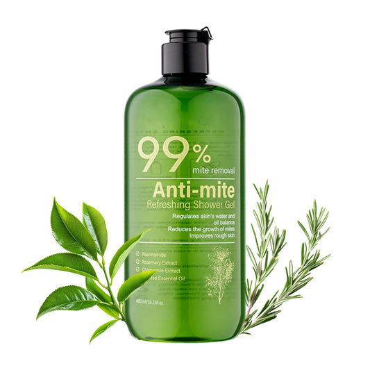 Antifungal Body Wash with Tea Tree Oil, Antibacterial Shower Gel, Tea Tree Body Wash Cleansing and Protection, Balance Oil & Moisture, Smooth Skin,