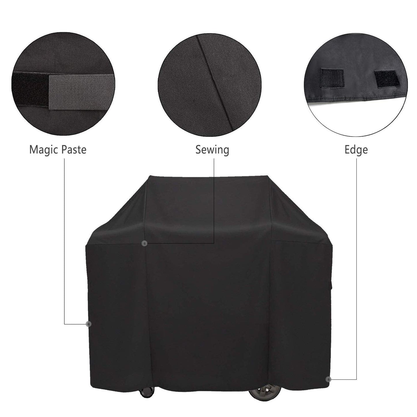 onlyfire BBQ Cover, Grill Covers Waterproof and Heavy Duty Barbecue Cover Fits Weber7139, Spirit 300 Series