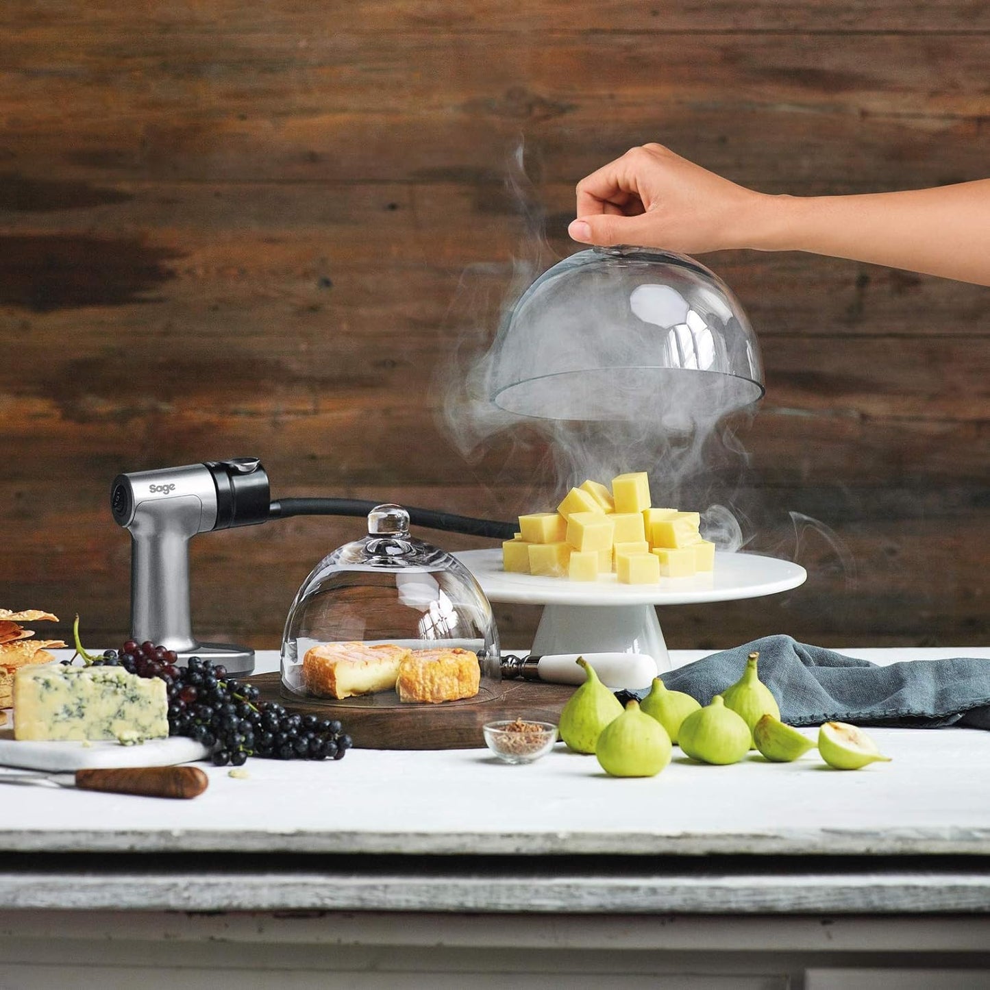 Sage - The Smoking Gun - Food Smoker, Silver