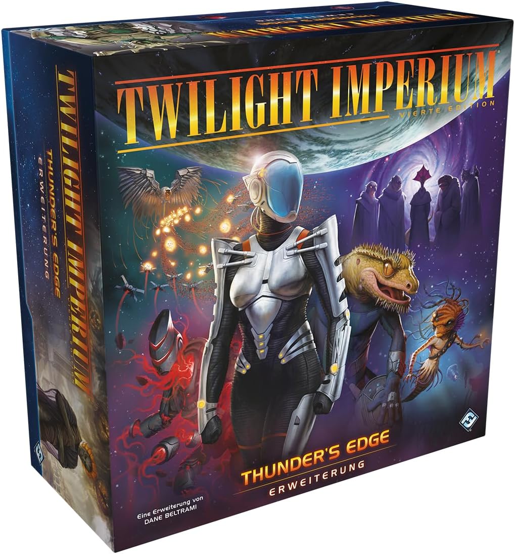 asmodee, Twilight Imperium 4th Edition,  German version. New but open scruffy box