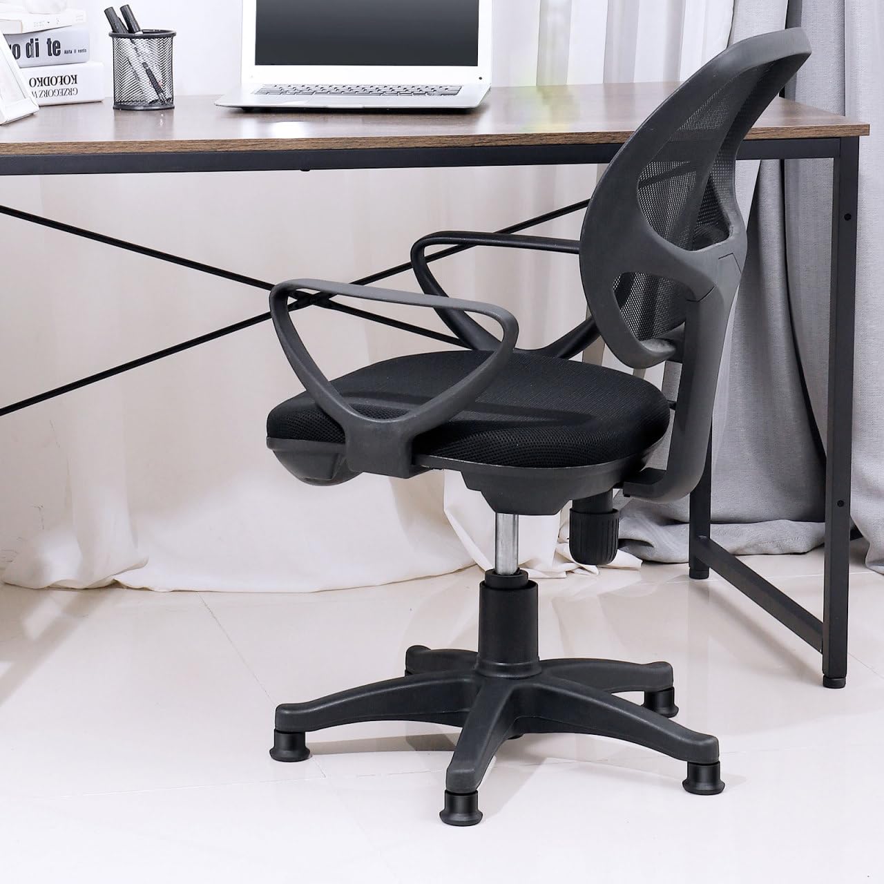 BESPORTBLE 5 Pack Chairs Glide Castors Office Chair Glides Replacement Furniture Floor Gliders for Hard Floors Converts Swivel Caster Chairs to