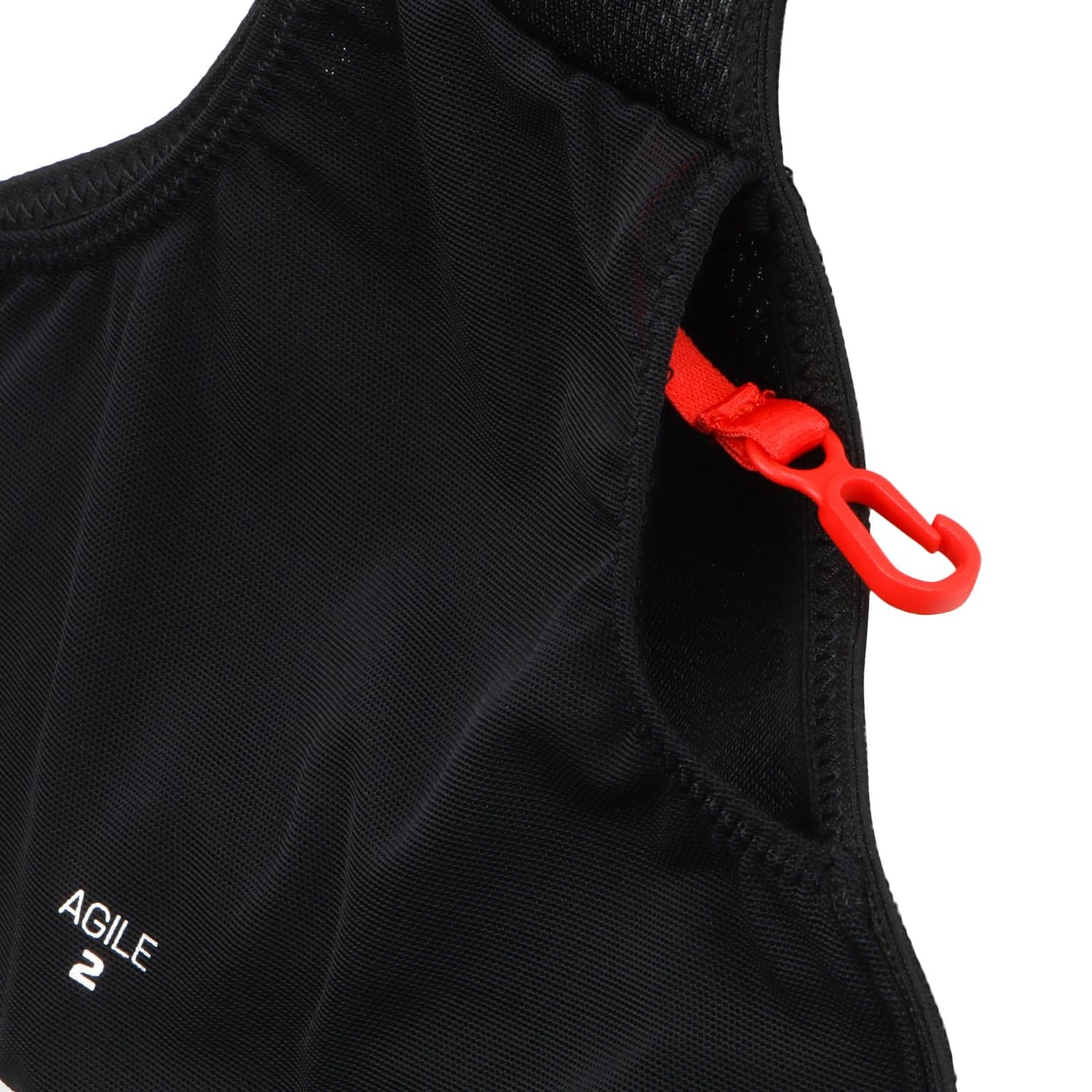 Salomon Agile 2 Unisex Unisex Hydration Vest, Trail Running, MTB, Running, Hiking, Dynamic Comfort, Quick Access, and Comfort in Motion, Black